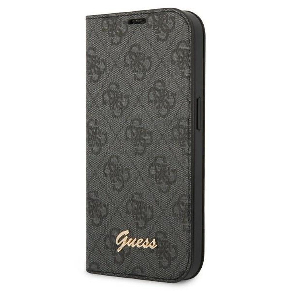 Guess Flip Case Handytasche Klapphülle Kartenfach 6,1 Zoll, 3 Kartenfächer, Klappdeckel, 4G-Muster