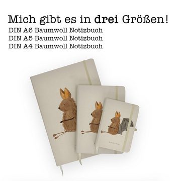 Mr. & Mrs. Panda Notizbuch Fledermaus Sitzen - Transparent - Geschenk, Notizheft, Notizen, entsp Mr. & Mrs. Panda, Handgefertigt