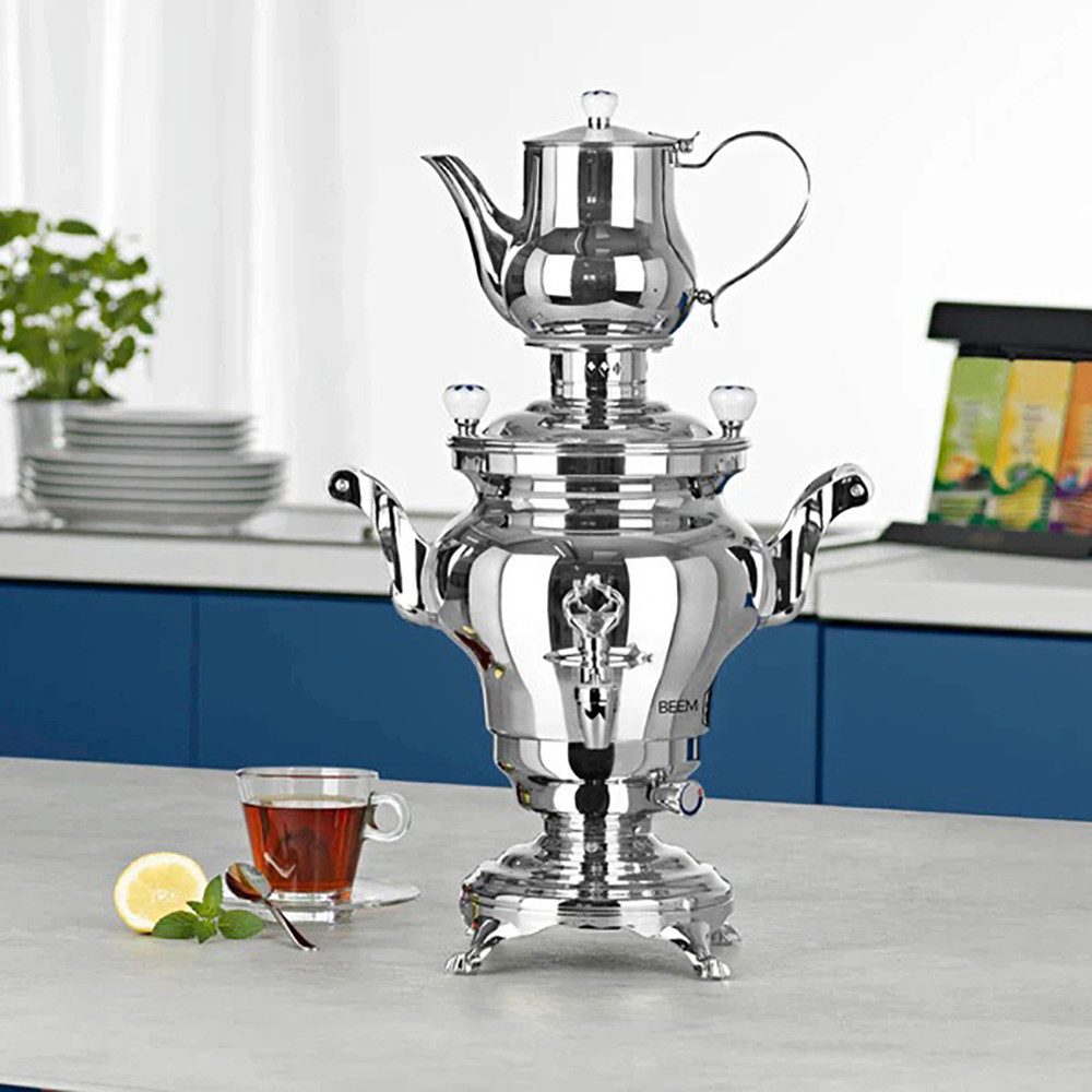 Samowar BEEM Samowar Odessa 3l 1800 W Semaver Teebereiter Teekocher