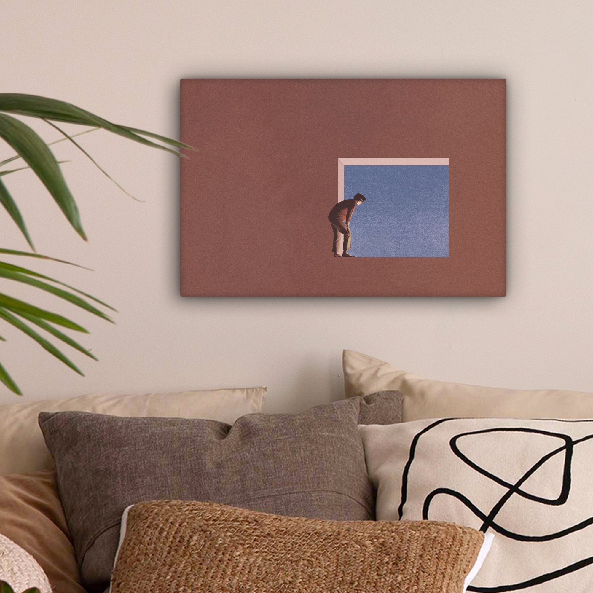 OneMillionCanvasses® Leinwandbild Mensch - Jahrgang - günstig online kaufen