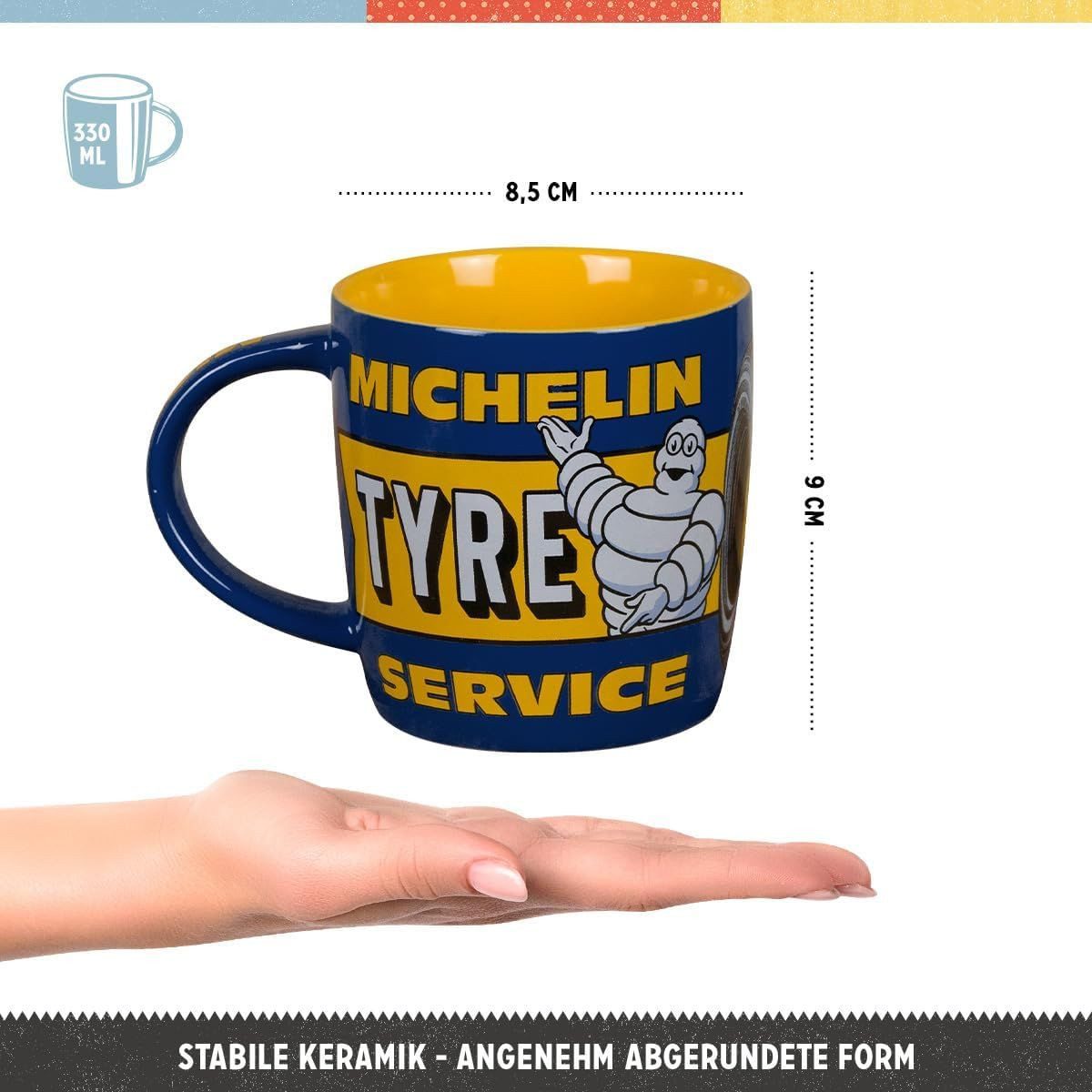 Nostalgic-Art Tasse Kaffeetasse - Michelin - Tyre Service