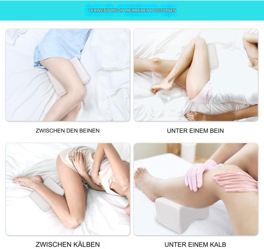 UMI Schlafkissen Orthopädisches Kniekissen Knie-Stützkissen für Seitenschlä günstig online kaufen