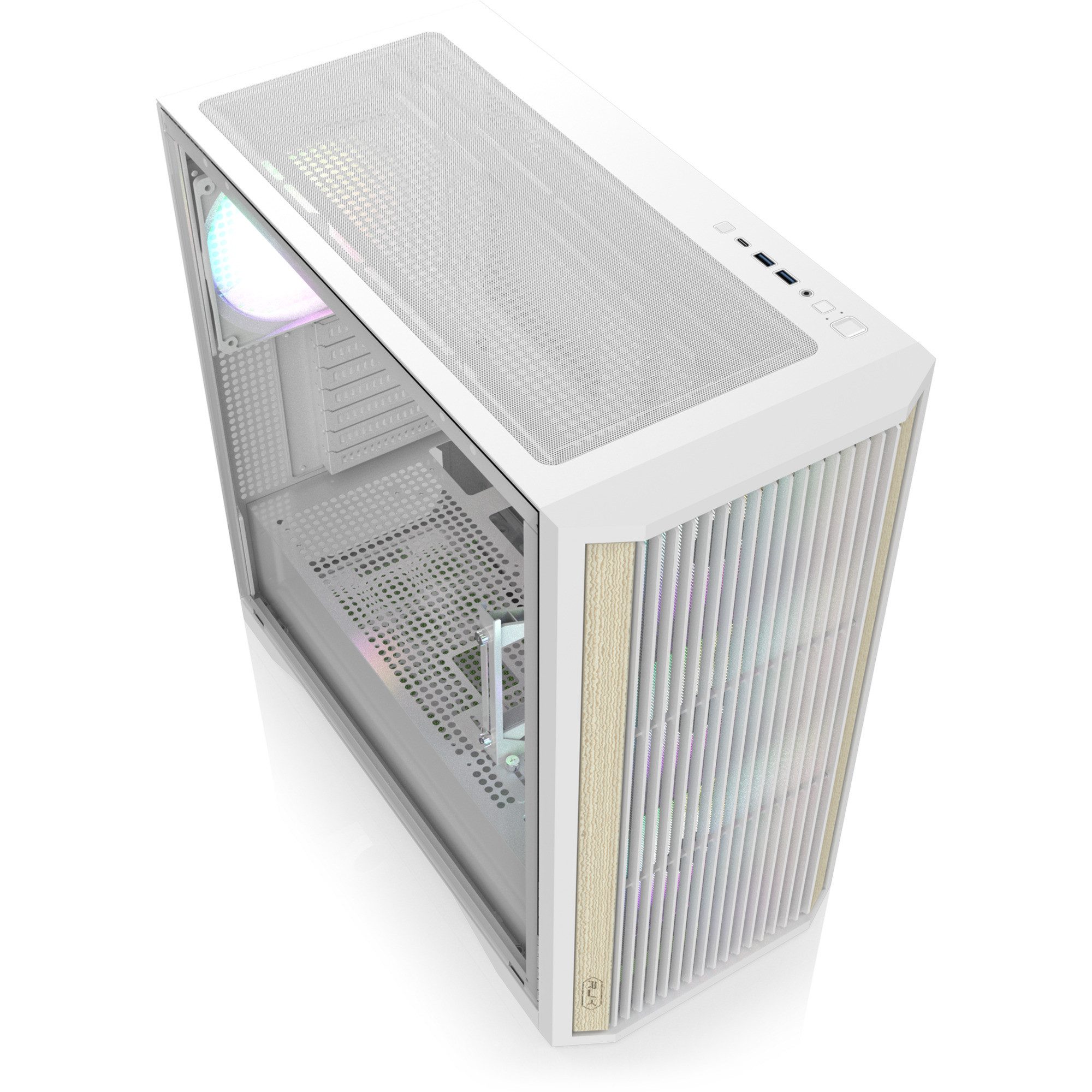 raijintek PC-Gehäuse RAIJINTEK AGOS MAX-MS4, Tower-Gehäuse, (Tempered