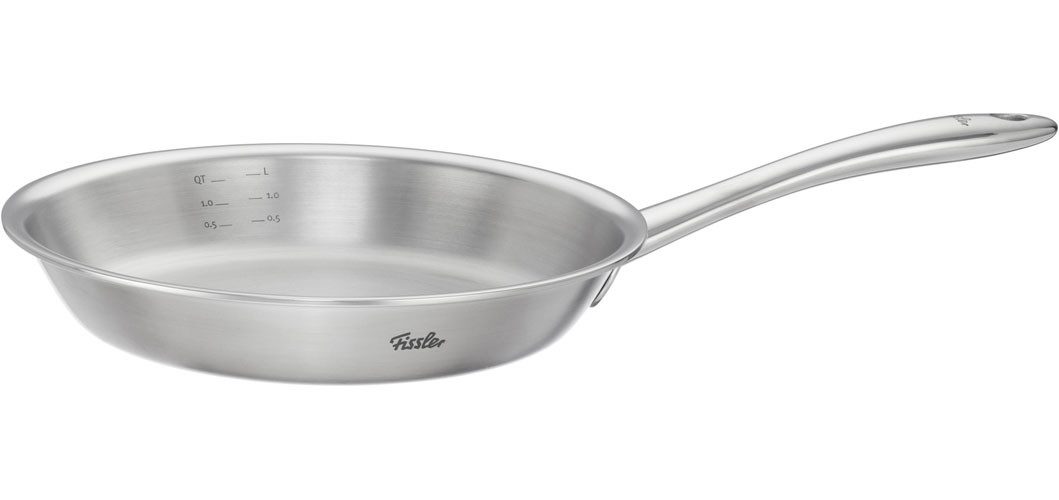 Fissler Bratpfanne Fissler M5 Pro-Ply®, Edelstahl-Pfanne, Edelstahl 18/10, 5-lagiges Mehrschichtmaterial für präzise Temperaturkontrolle