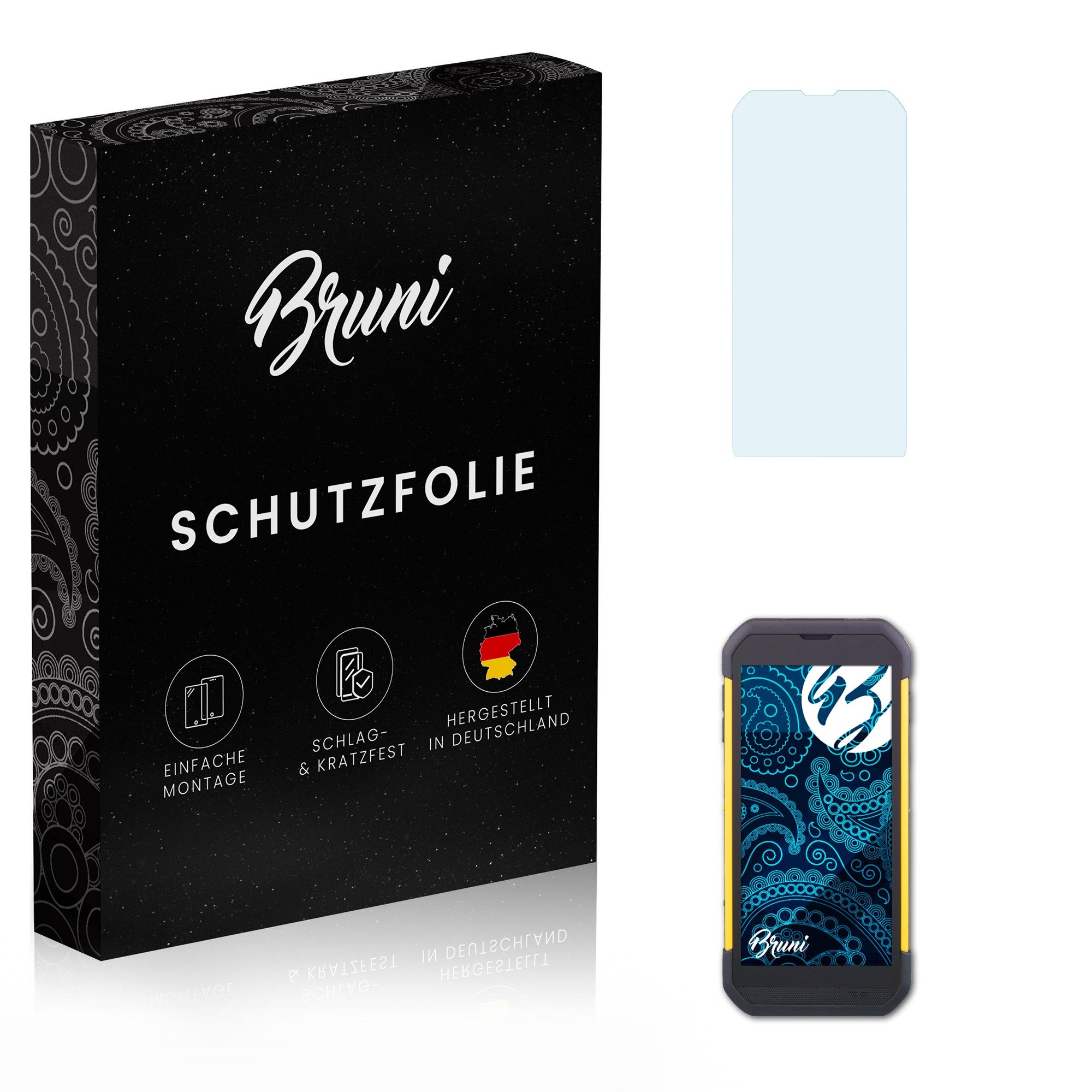 Schutzfolie Glasklare Displayschutzfolie für CipherLab RS35
