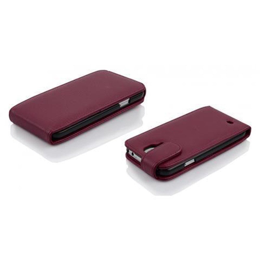 Cadorabo Handyhülle für Samsung Galaxy S4 Hülle Samsung Galaxy S4, Handy Schutzhülle, Klappbare Hülle, Kunstleder mit Magnetverschluss