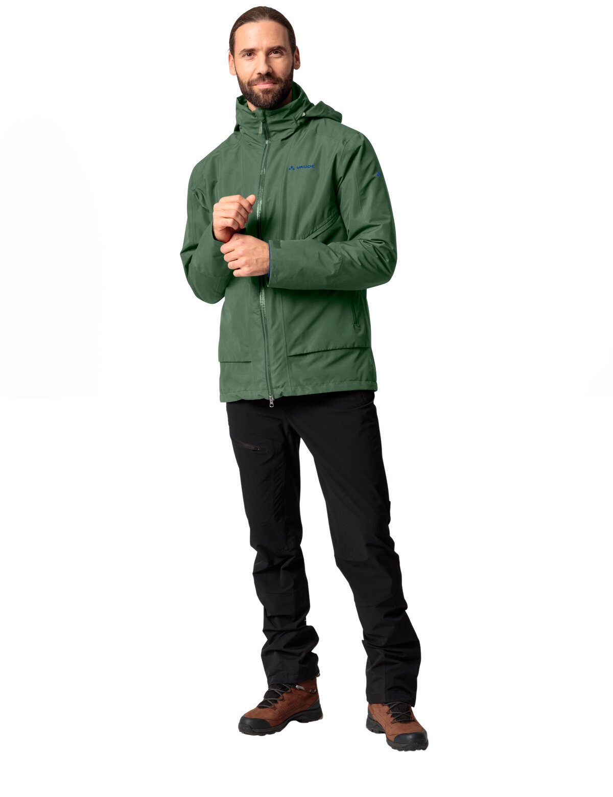 VAUDE Doppeljacke Jacket woodland (2-St) 3in1 Elope Men's