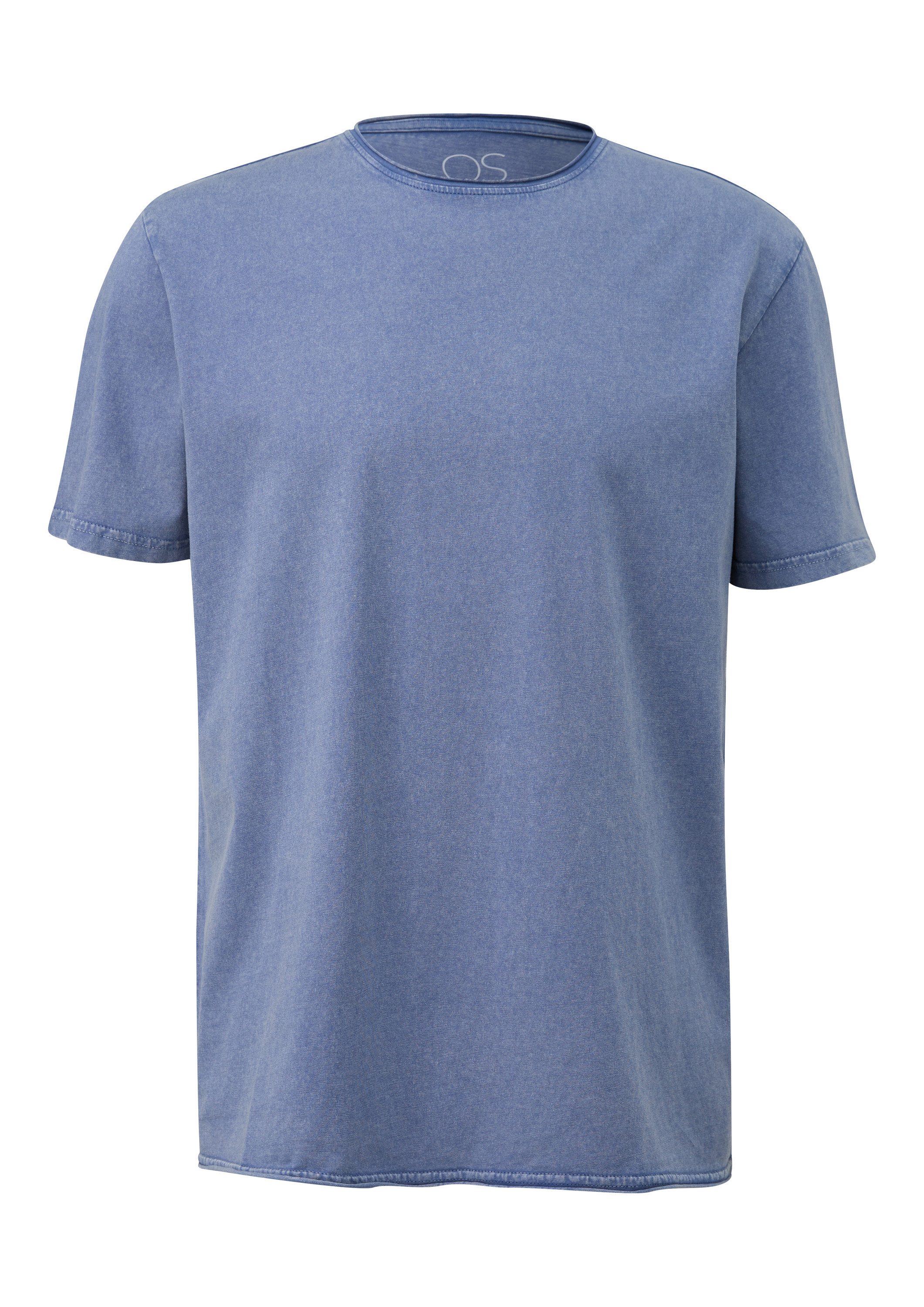 QS Kurzarmshirt T-Shirt Gewaschenes T-Shirt mit günstig online kaufen
