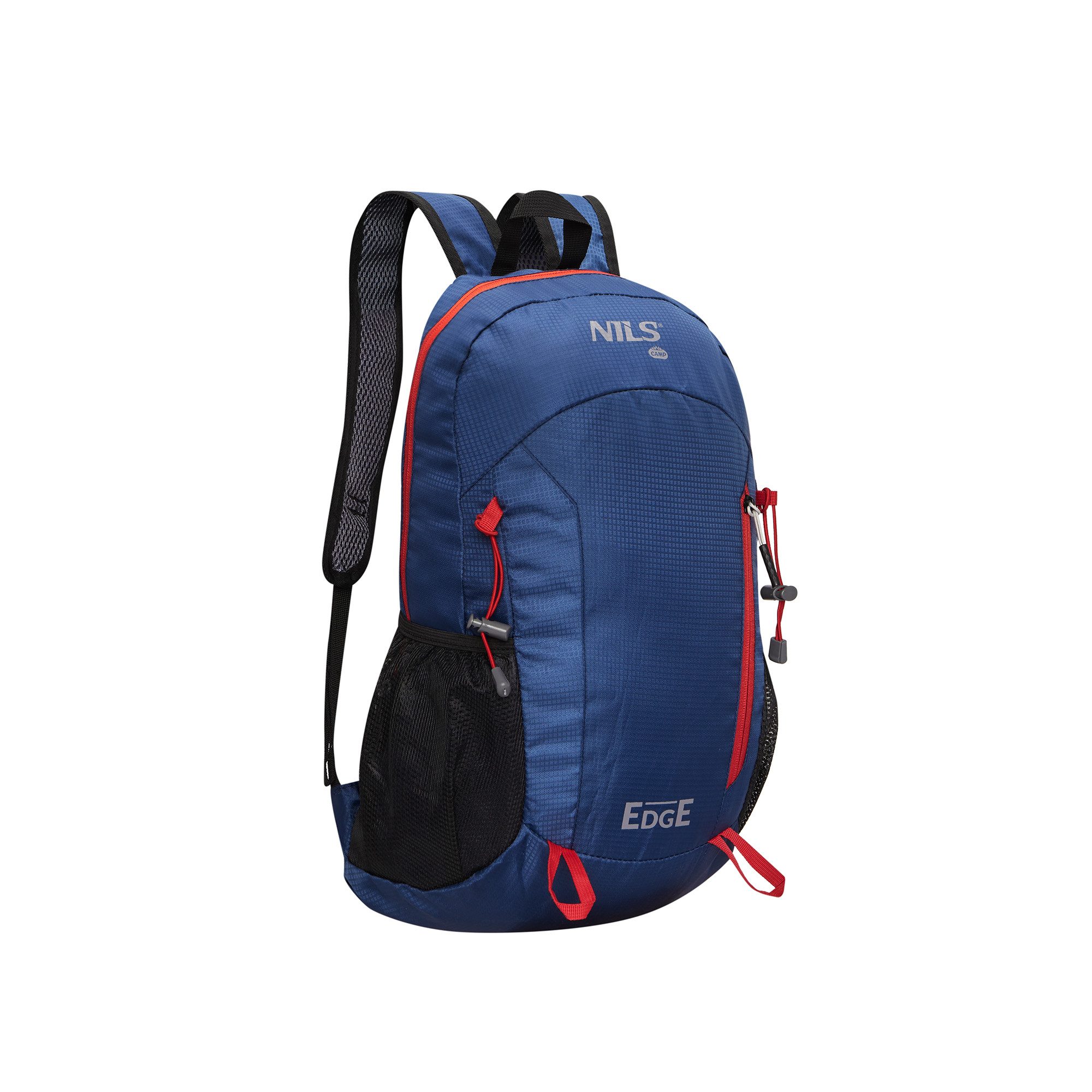 Rucksack Edge Outdoor 22L leicht mit Netzfächern und Stockhalterung