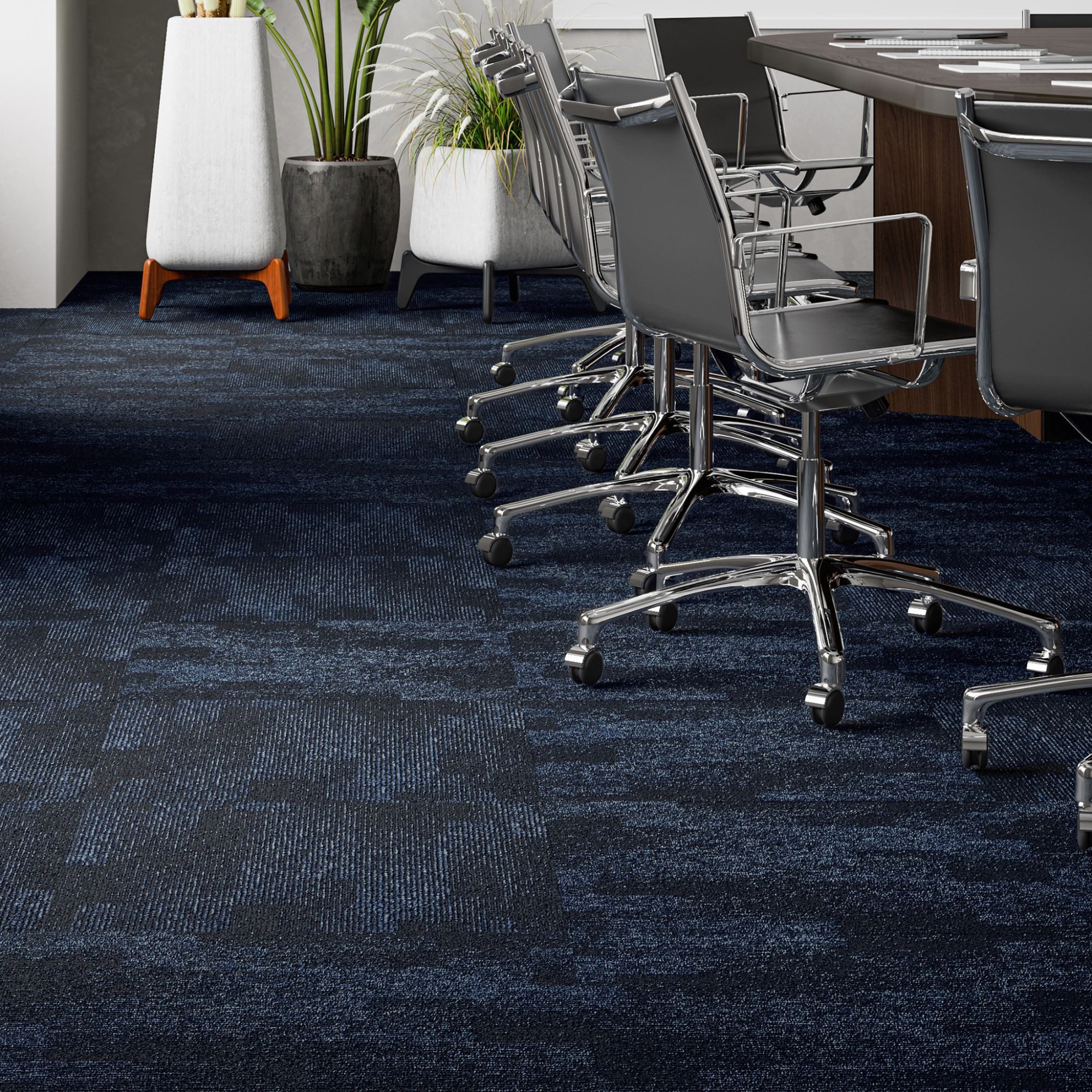 Steffensmeier Teppichfliese Virginia -Paket 5m² (20Stück), Rechteckig, Teppichfliese 50x50 cm Gewerbeeignung