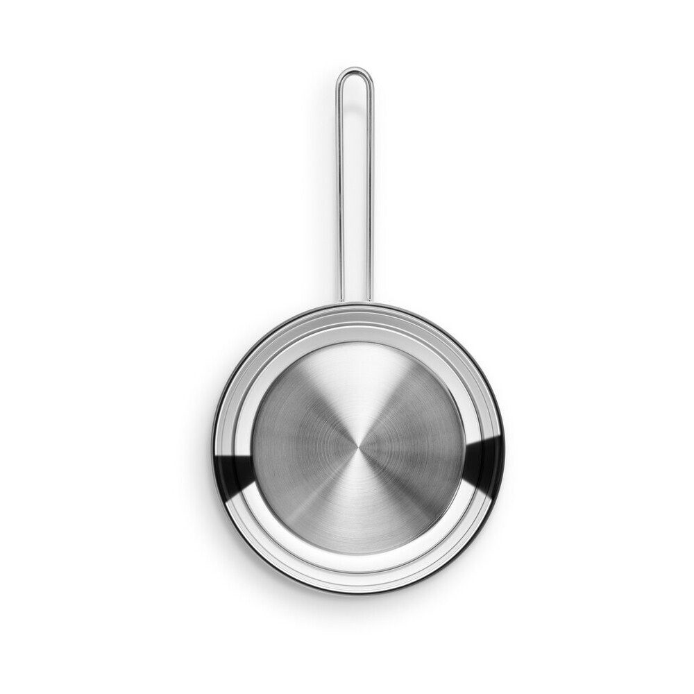 Eva Solo Bratpfanne Bratpfanne 28 cm Stainless Steel, Edelstahl mit Aluminiumkern, spülmaschinenfest