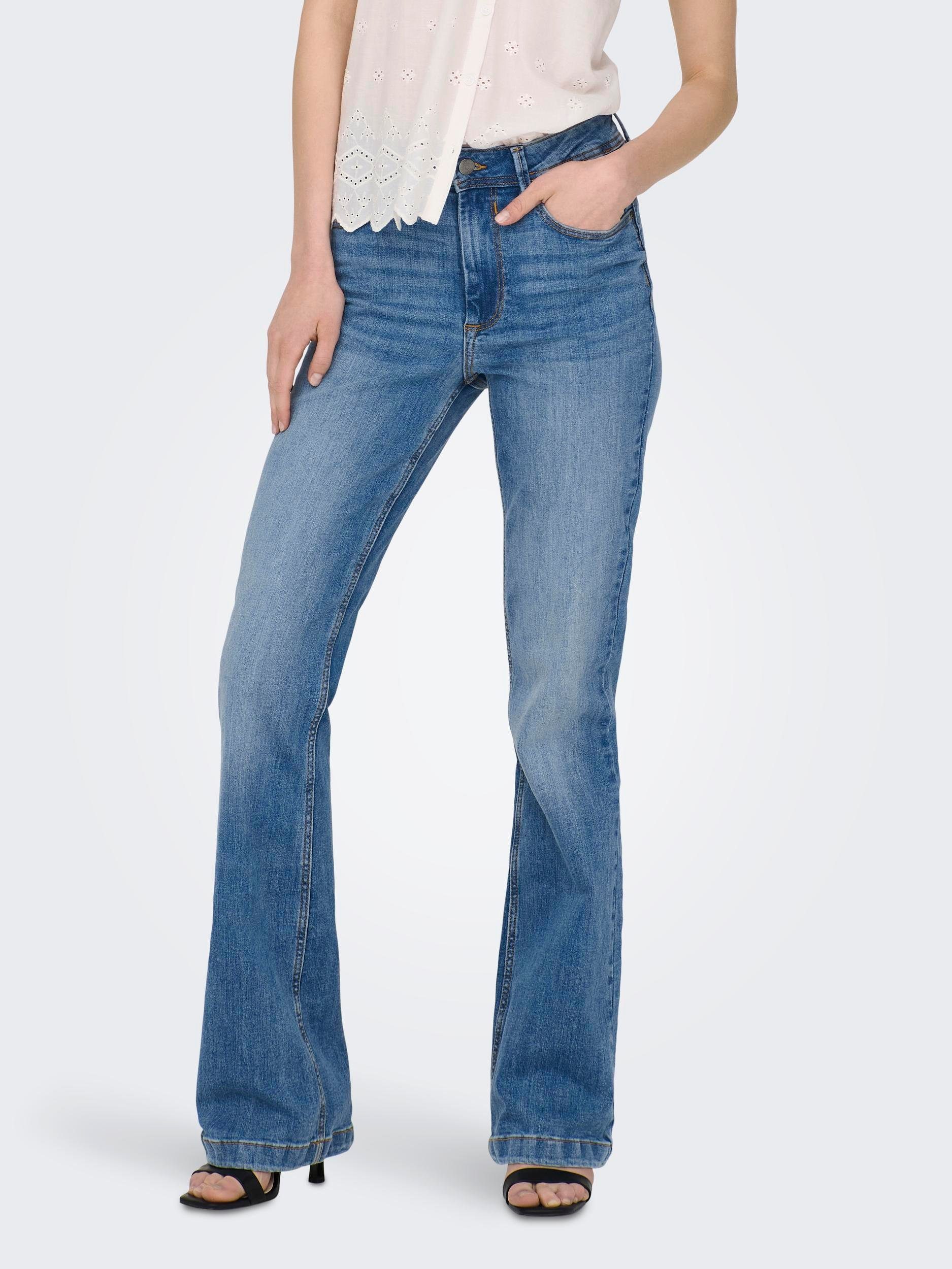 JDY Bootcut-Jeans JDYFLORA FLARED HIGH MB NOOS DNM