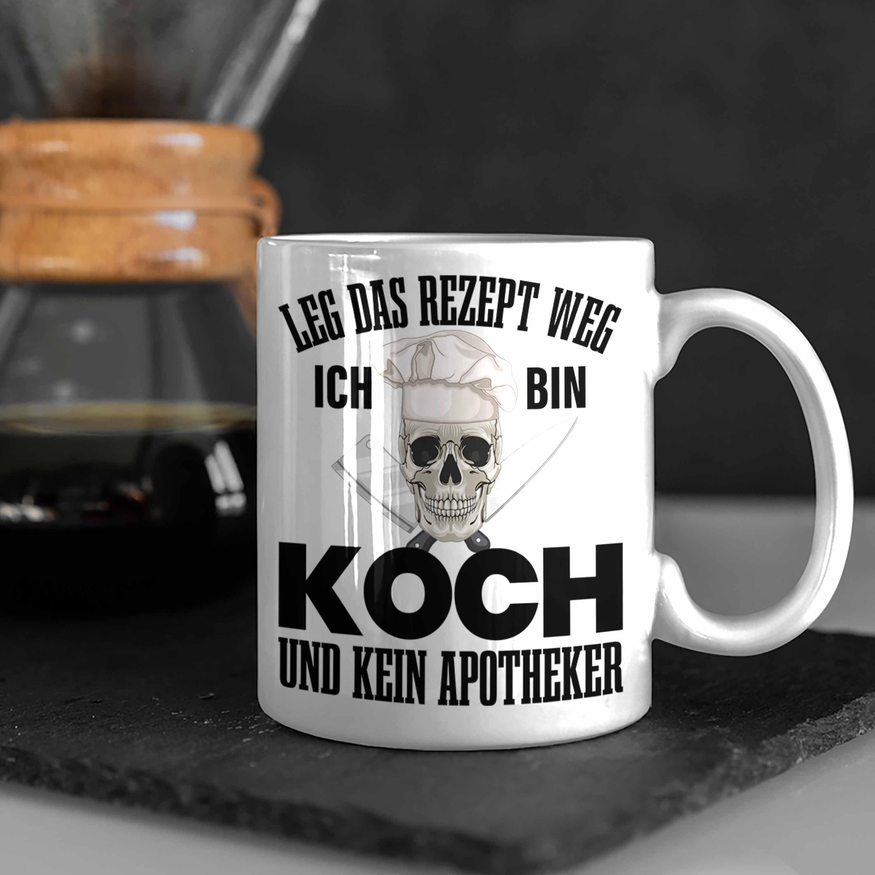 Trendation Tasse Trendation Koch Lustig Tasse Männer Weiss - Köchin für Geschenk Koch Geschenke Frauen Geschenkidee