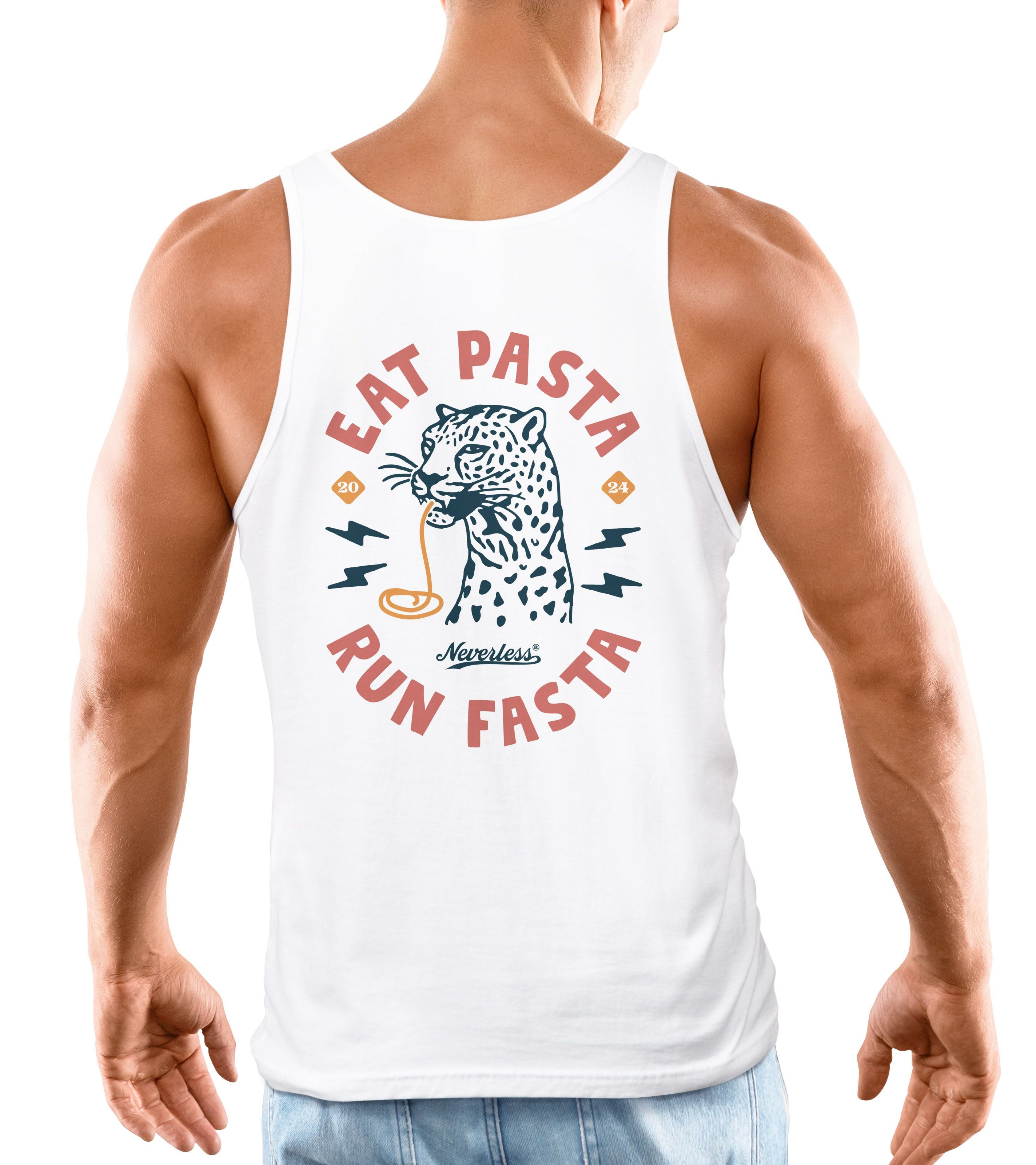 Neverless Tanktop Herren Tank-Top Aufdruck Schrift günstig online kaufen