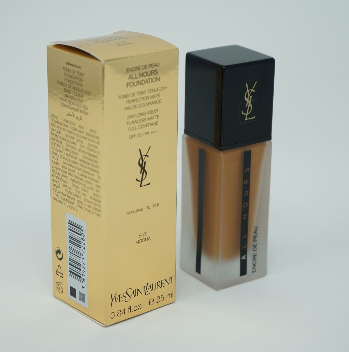 YVES SAINT LAURENT Foundation Yves Saint Laurent ALL HOURS FOUNDATION ...