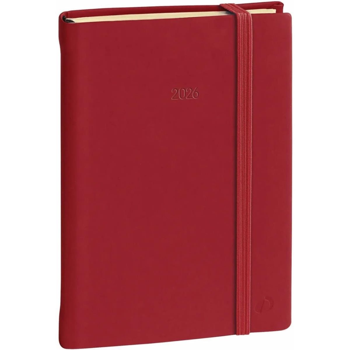 Taschenkalender Kalender Daily Pocket 8,8x13cm Silk bordeaux 2026.