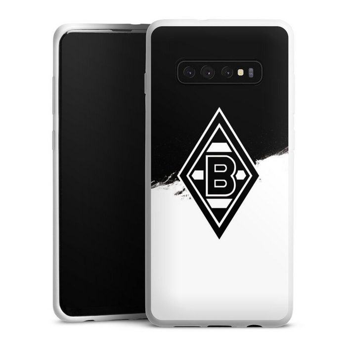 DeinDesign Handyhülle Borussia Mönchengladbach Gladbach Bundesliga Samsung Galaxy S10 Plus Silikon Hülle Bumper Case Handy Schutzhülle