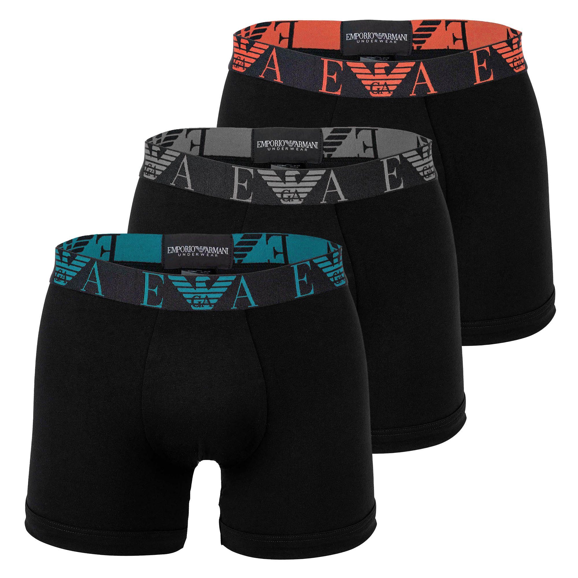Boxer Herren Boxershort 3er Pack Baumwolle BOLD MONOGRAM