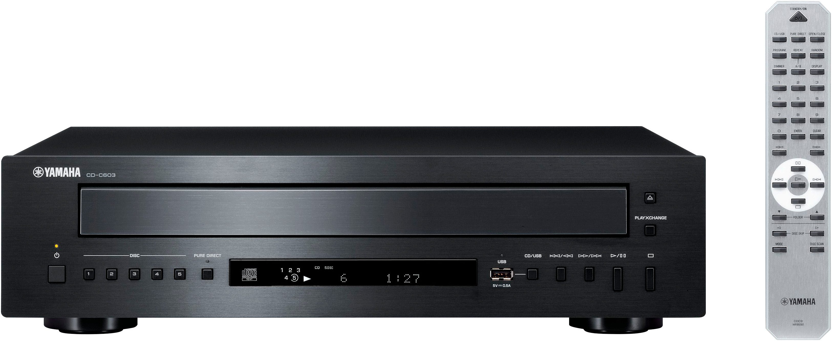 CD-C603 - 5-Fach CD-Wechsler mit Play X Change CD-Player