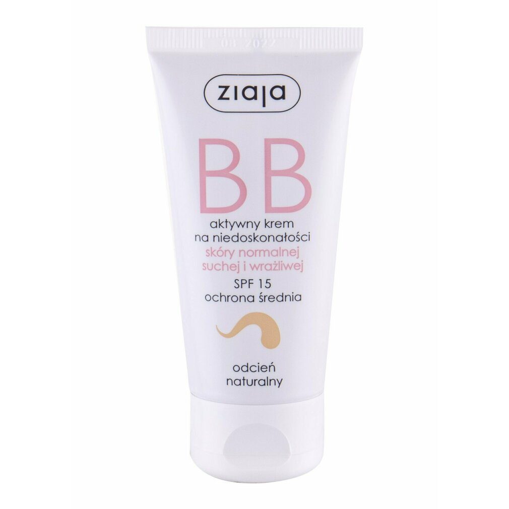 Ziaja Getönte Gesichtscreme BB Cream Normal and Dry Haut Natural 50ml - SPF15