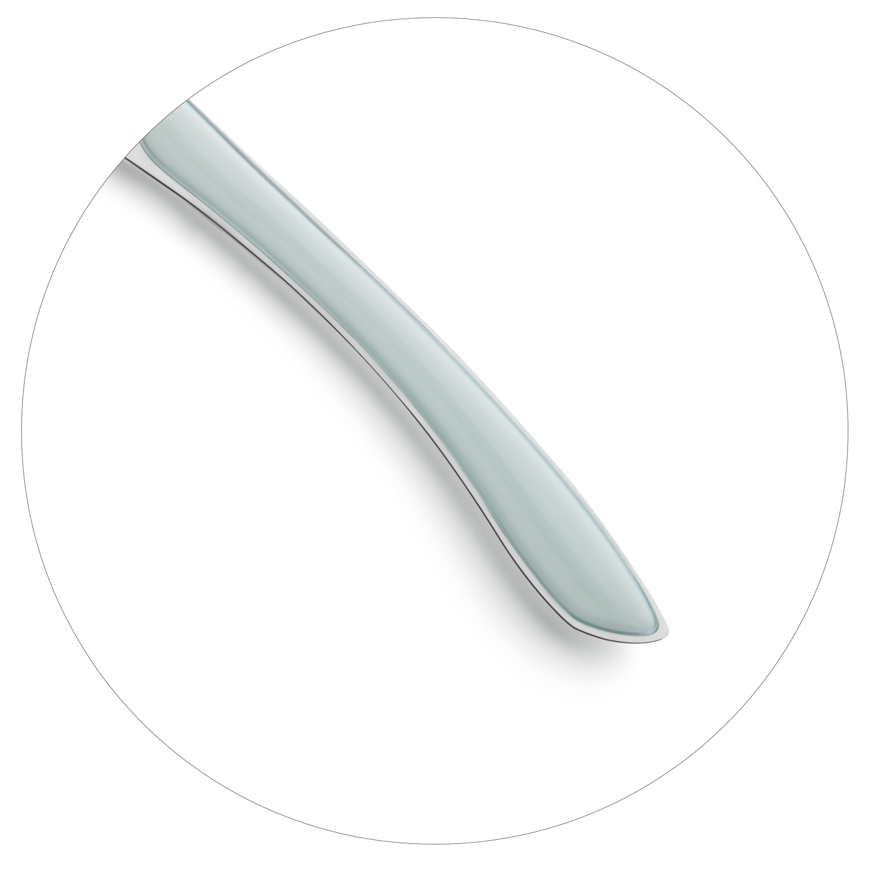 Kuppels Besteck-Set PRISMA (24-tlg), 6 Personen, 13/0 18/0 ABS, Griff Kunststoff, mint glänzend