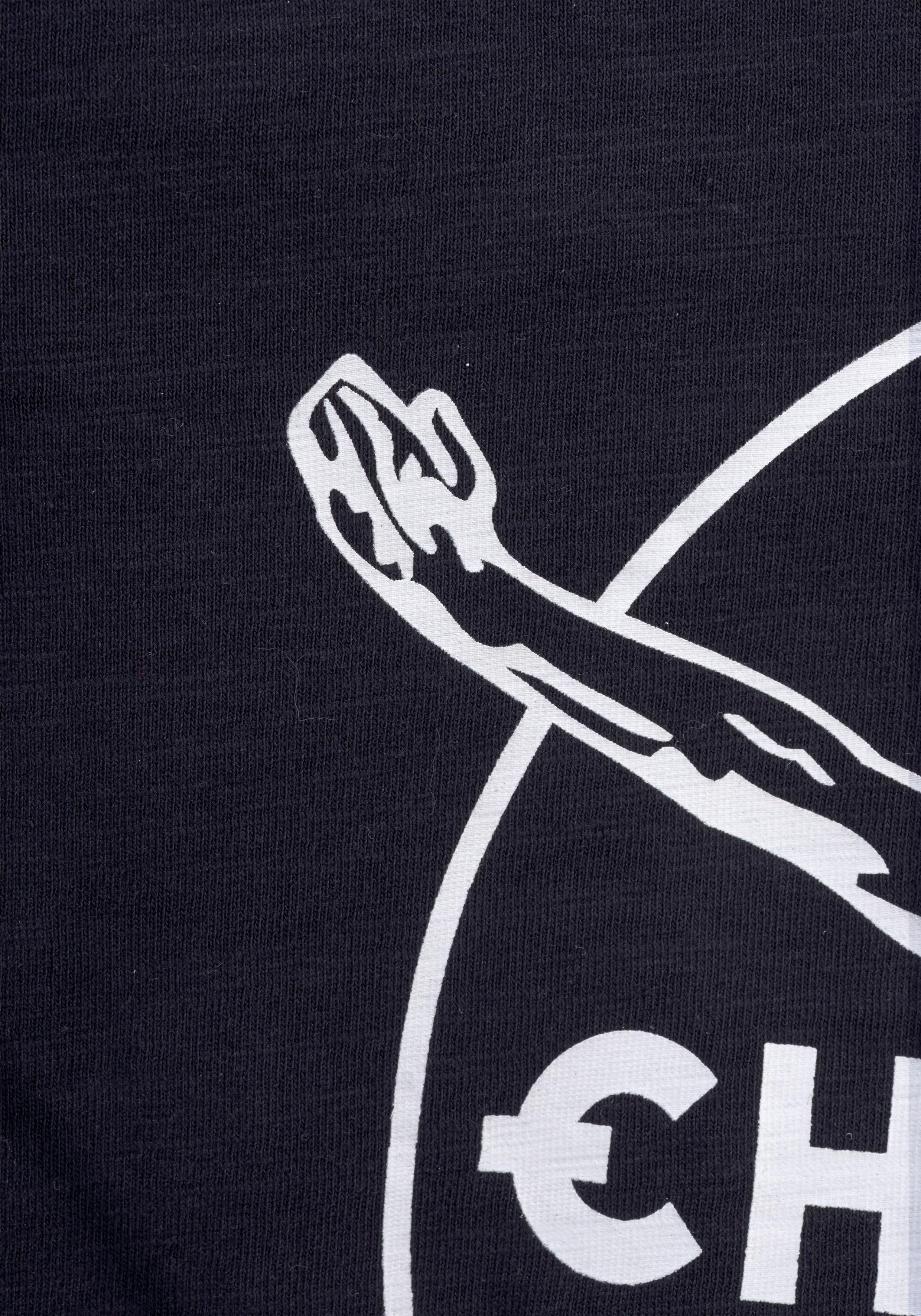 BASIC Chiemsee vorn T-Shirt Logodruck mit