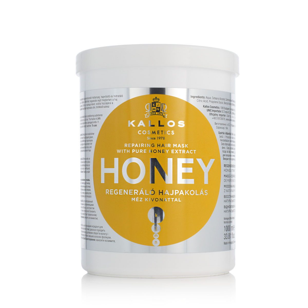 Kallos Cosmetics Haarmaske Honey