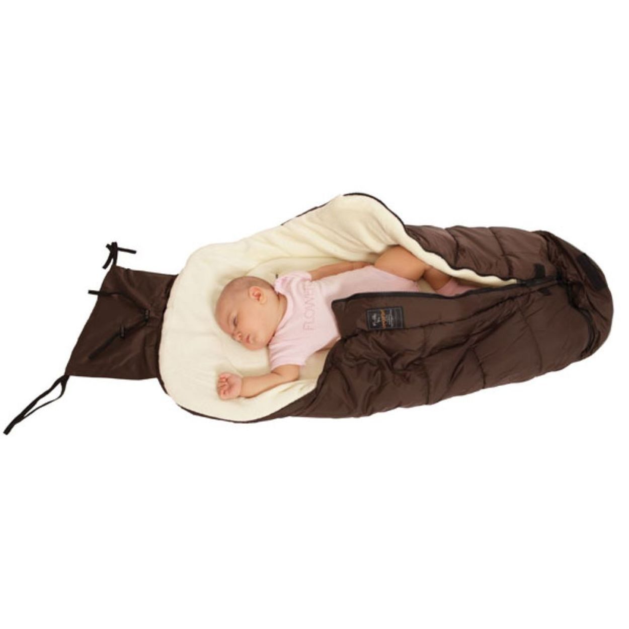 Moni Fußsack Fluffy (1-tlg), Universalgröße, Kinderwagen, wasserdicht, mit Reißverschluss