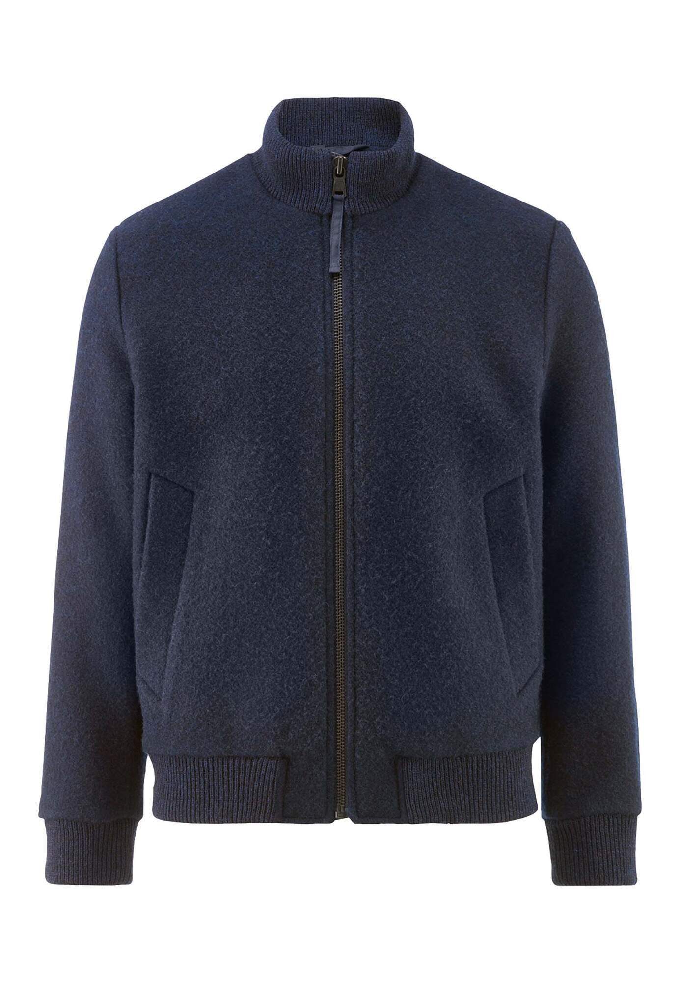 Hessnatur Outdoorjacke Regular aus regionaler Schurwolle (1-St)