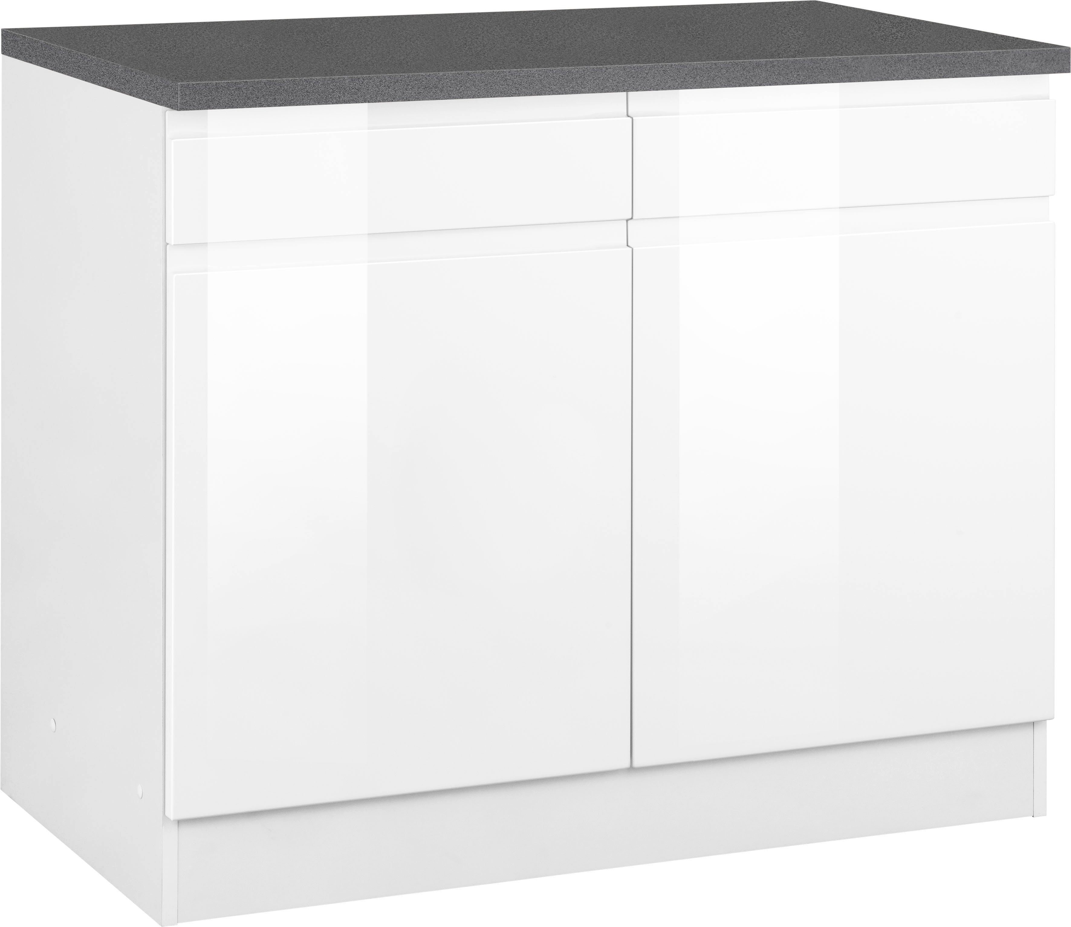 HELD MÖBEL Unterschrank "Virginia", 100 cm breit, mit 2 Türen und 2 Schubkä günstig online kaufen