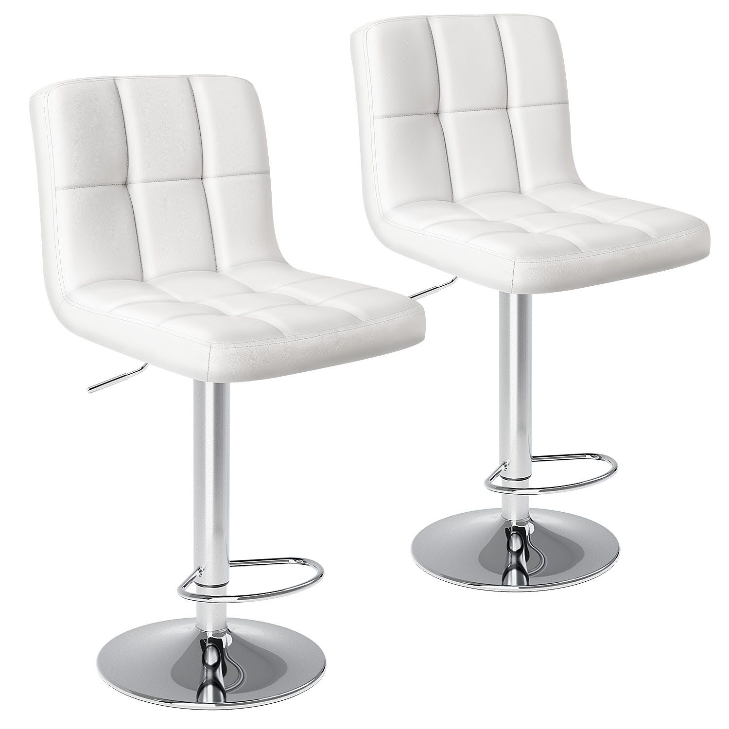 Hochstuhl Barhocker 2er Set Barstuhl mit Lehne stylischer Tresenhocker