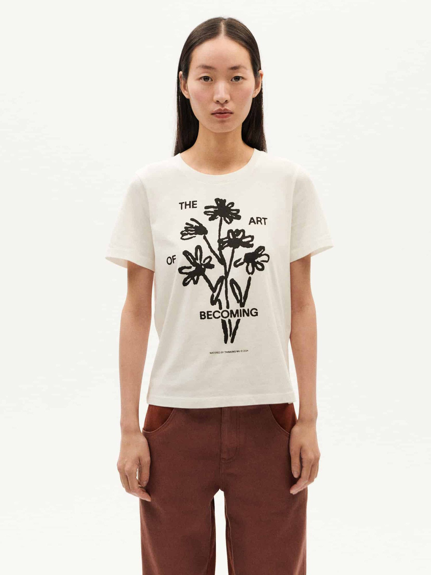 Thinking Mu Print-Shirt Becoming Ida