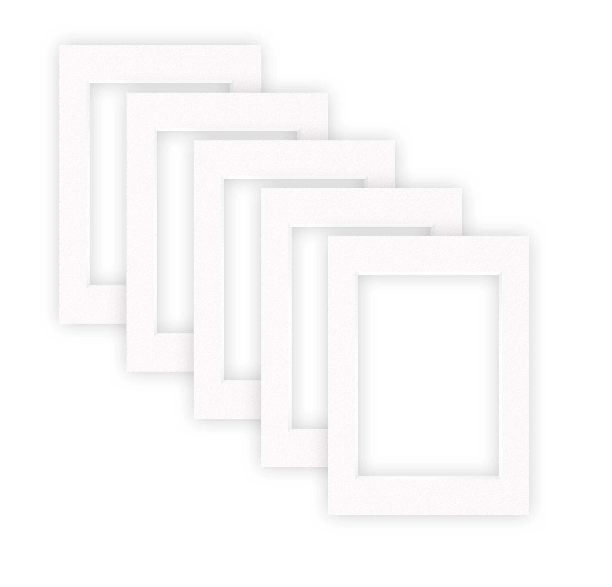 nielsen Bilderrahmen Passepartout Conservation 1,5 mm, (5 St)