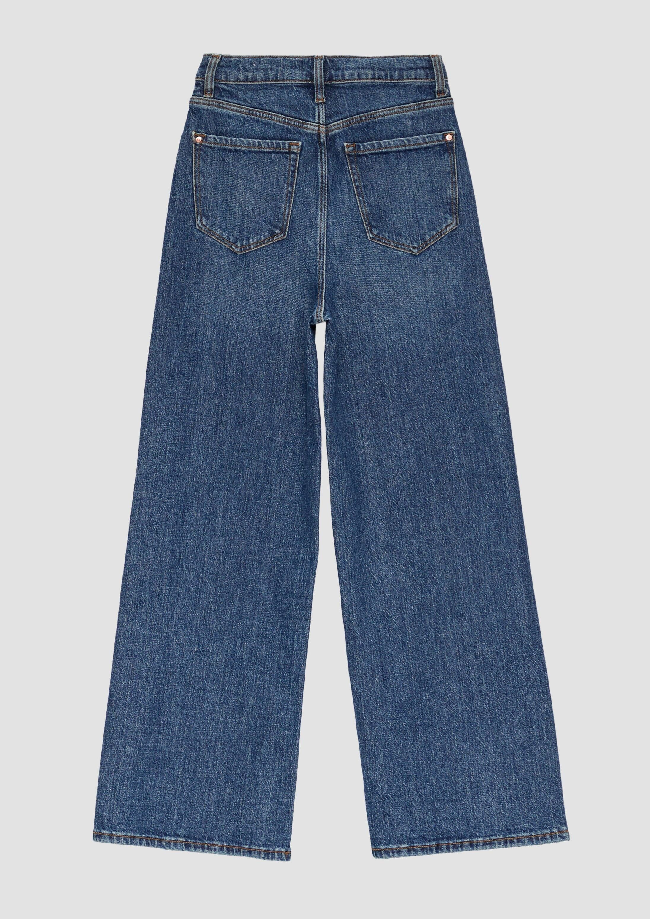 s.Oliver Weite Jeans Jeans-Hose Jeans / Regular Fit / Super High Rise / Wide Leg – Bild 2 von 4
