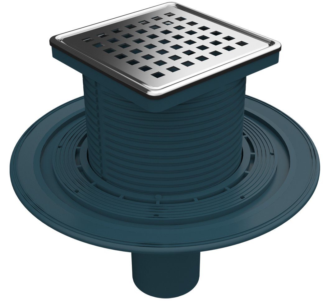 MERT Bodenablauf MERT Bodenablauf mit Edelstahlrost und Rahmen