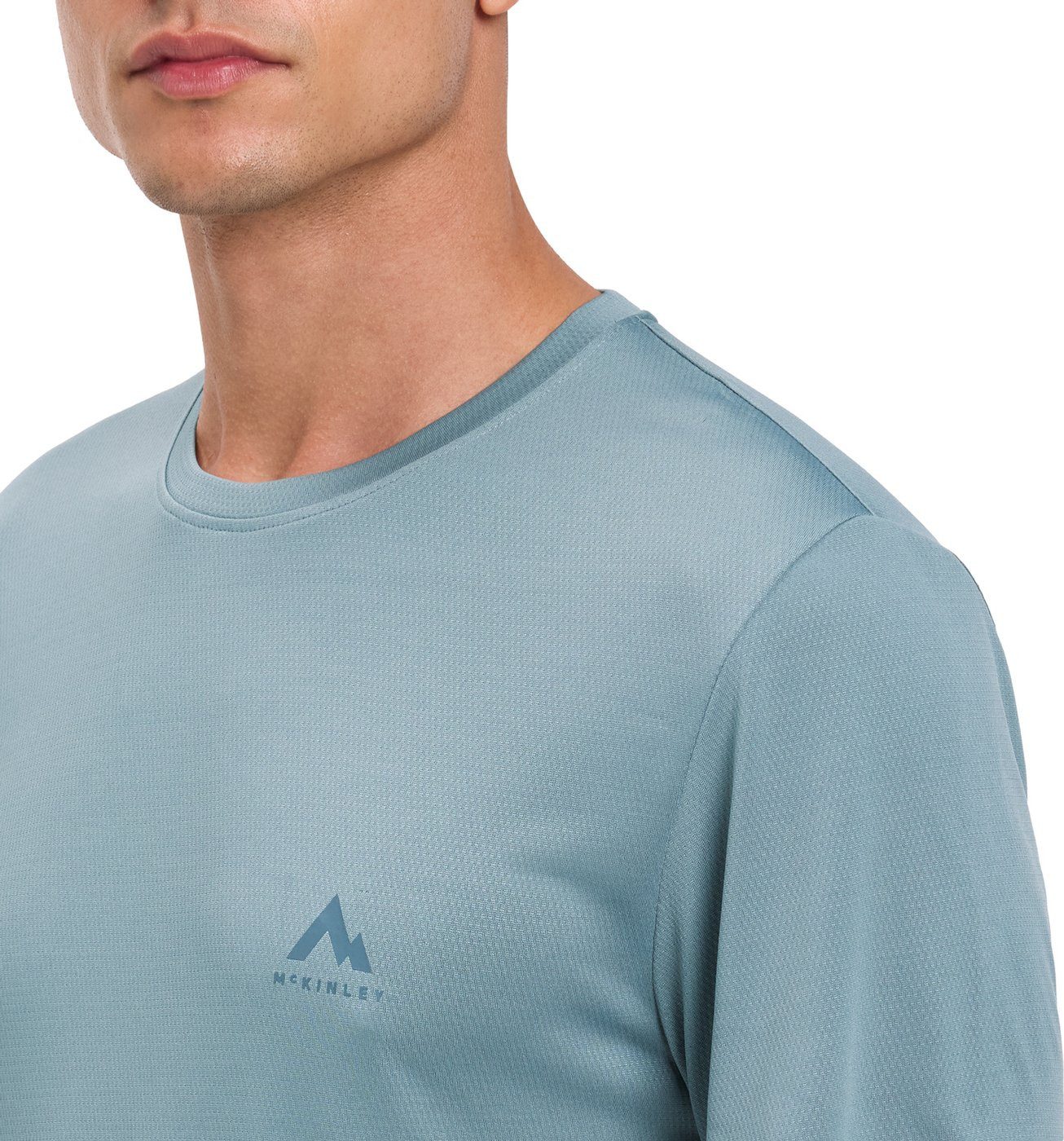 McKINLEY T-Shirt He.-T-Shirt Ally M PINK FOAM /SUMMIT WHITE-WHITE