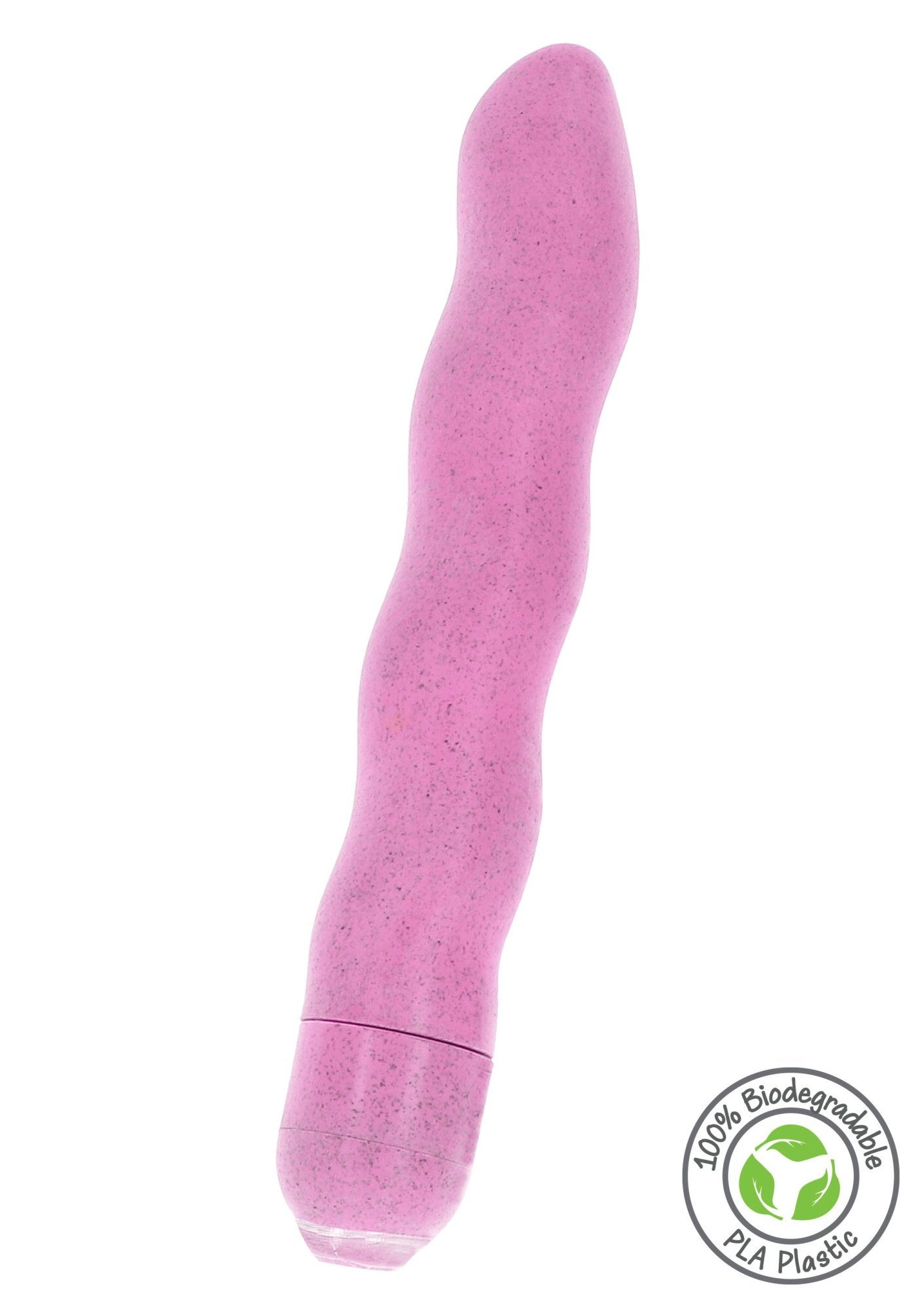 FUCK GREEN Vibrator Organic Wave Vibrator vegan 100 % biologisch abbaubar - rosa