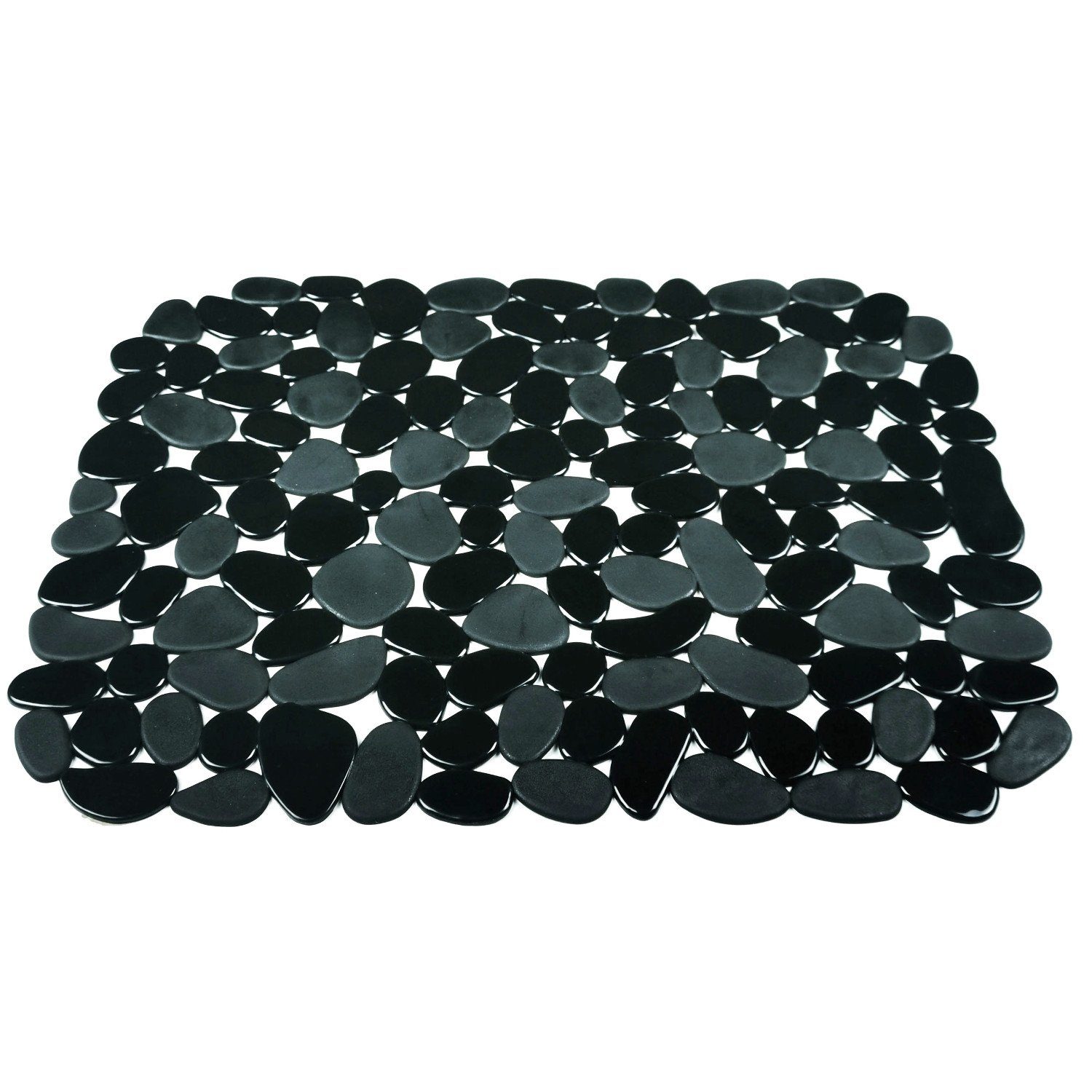 Sanixa Edelstahlspüle Spülbecken-Schutz Schutz vor Kratzern Schutzmatte Spülmatte, rechteckig, (Kratzschutz schwarz), Spülbecken-Einlage schwarz Kunststoff Eckig 40 x 30 cm Abtropfmatte