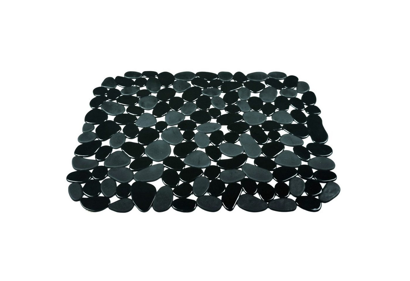 Sanixa Edelstahlspüle Spülbecken-Schutz Schutz vor Kratzern Schutzmatte Spülmatte, rechteckig, (Kratzschutz schwarz), Spülbecken-Einlage schwarz Kunststoff Eckig 40 x 30 cm Abtropfmatte