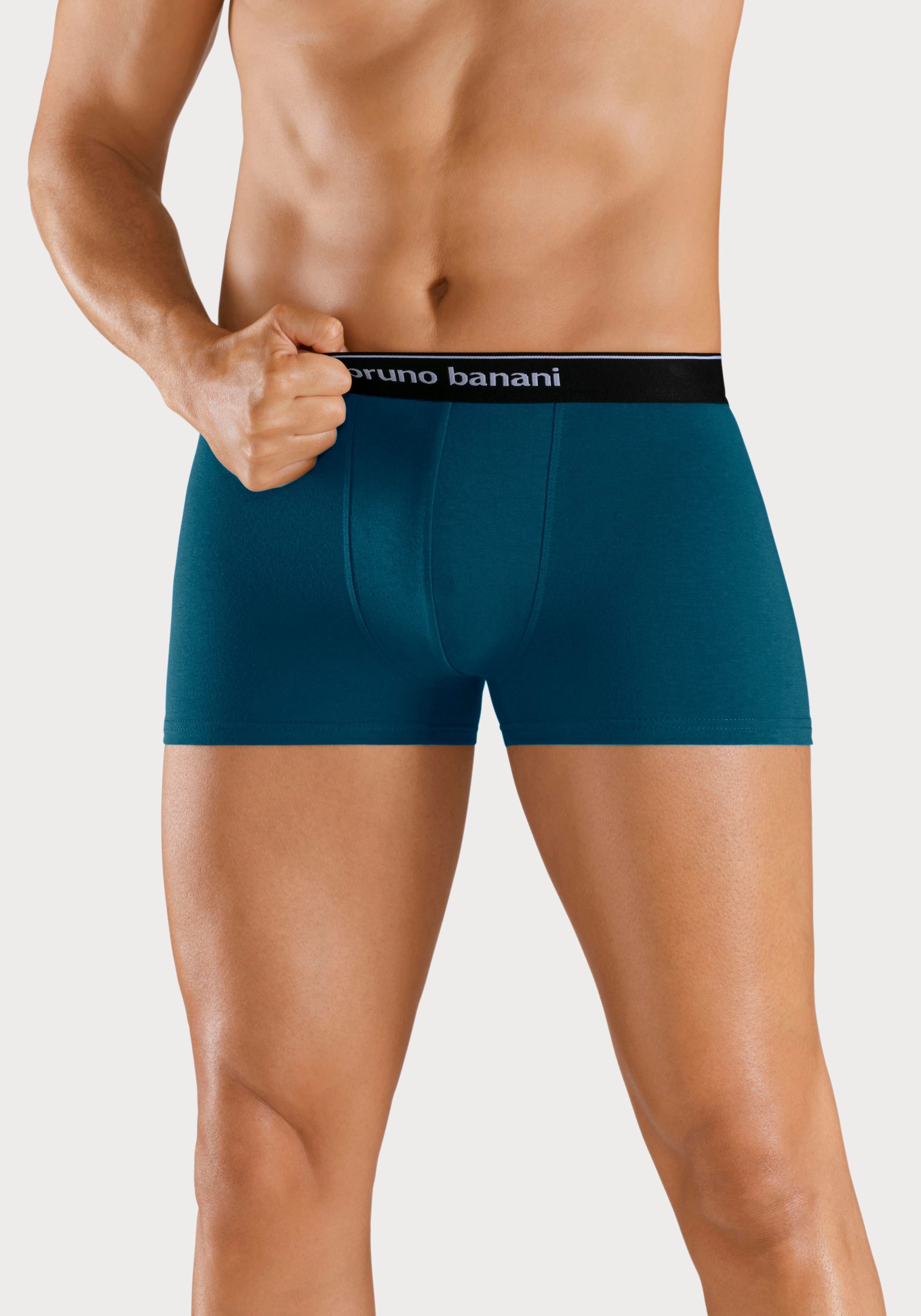Bruno Banani Boxer Boxershorts für Herren (Dose, 4-St) in der Dose verpackt