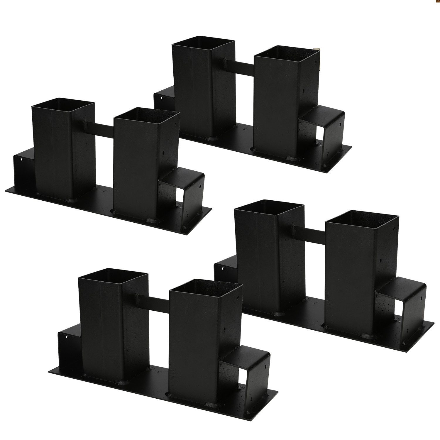 Clanmacy Stapelregal 4-12er Holzstapelhilfe Stapelhilfe Brennholz günstig online kaufen