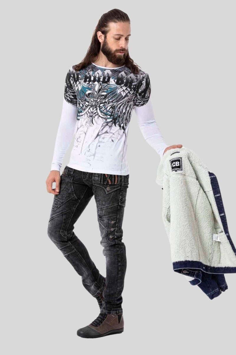 Cipo & Baxx T-Shirt Sweatshirts mit coolem Print