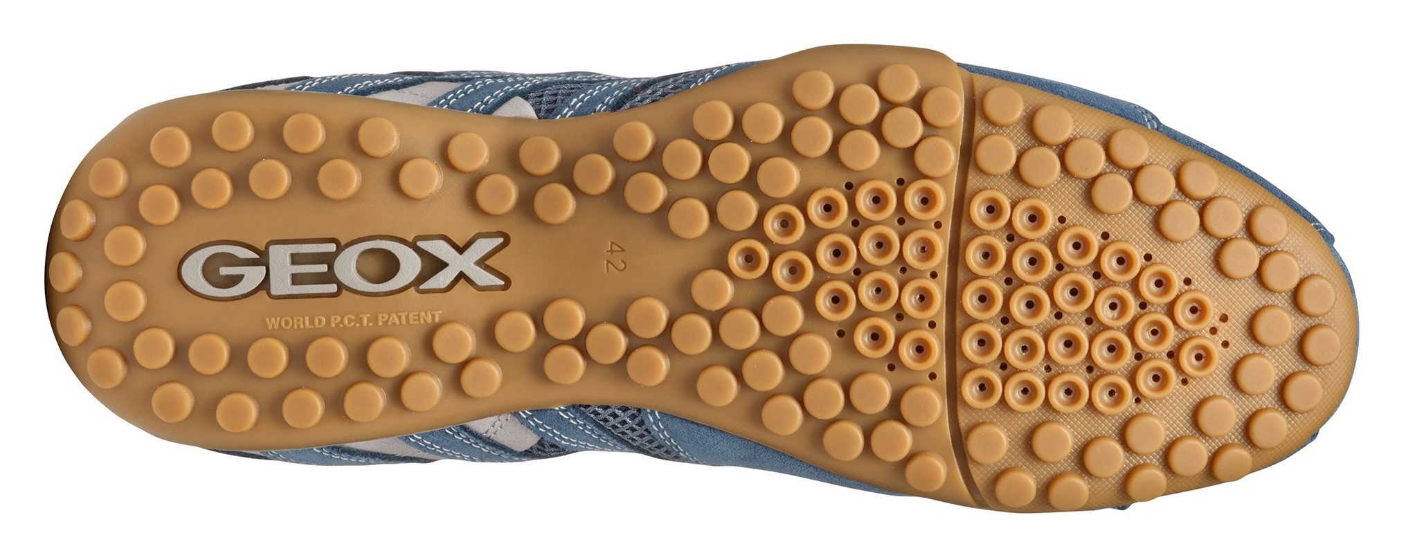 Geox U SNAKE ORIGINAL Schnürschuh, Schnürschuh, Freizeitschuh, Trekking Sneaker mit Lederinnensohle
