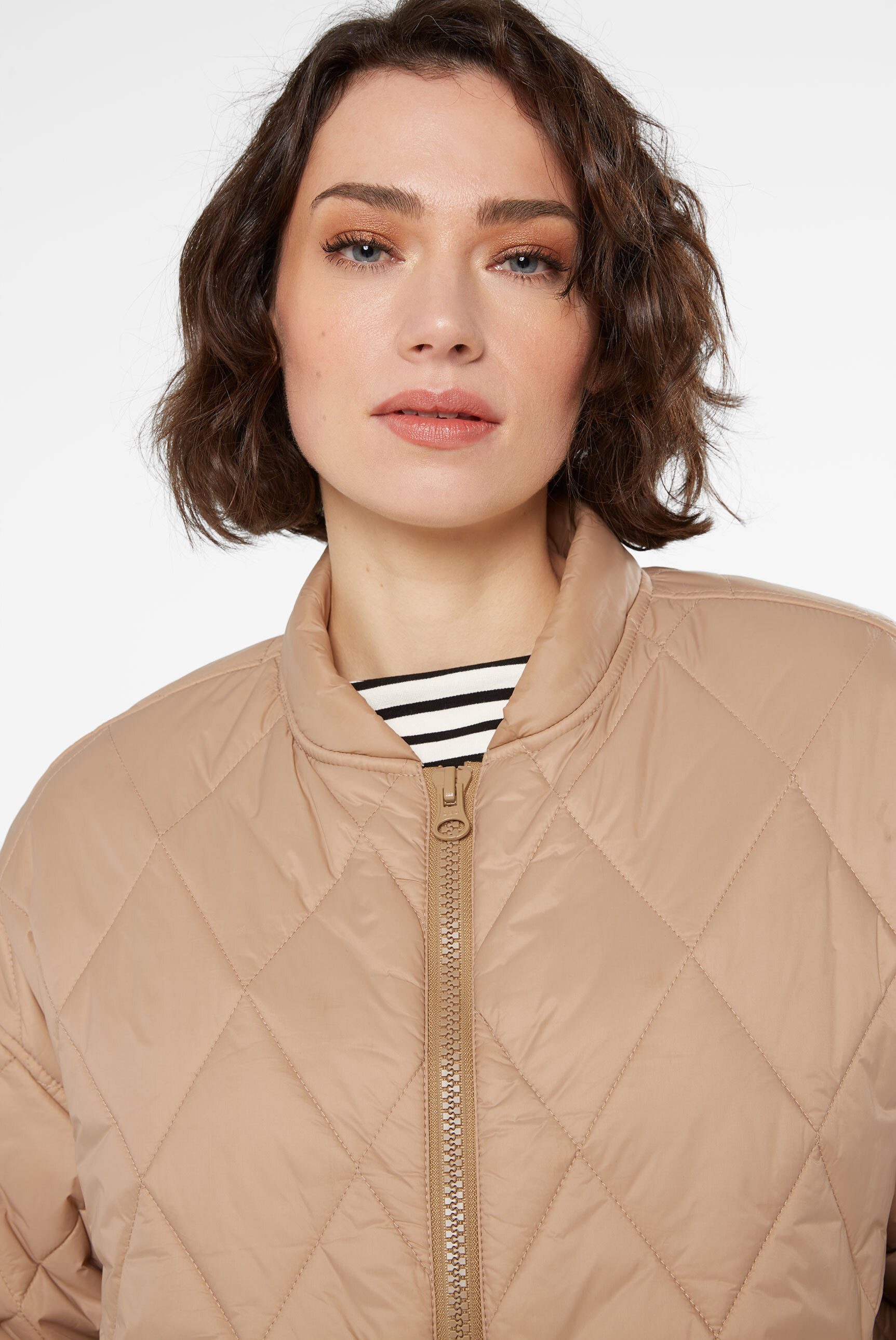 SENSES.THE LABEL Outdoorjacke mit Elastikbündchen