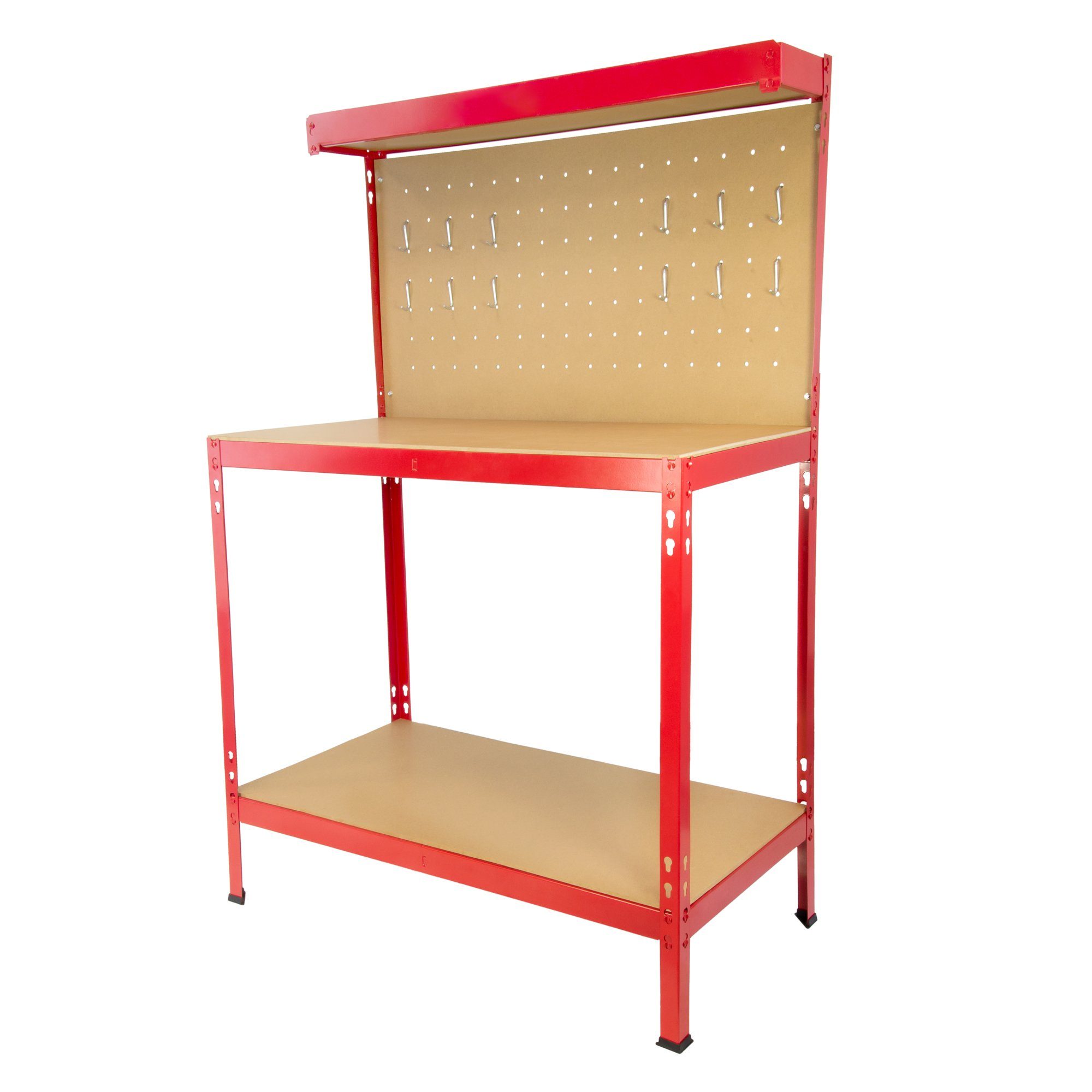 SCHMIDT security tools Werkbank 140x90x48cm Arbeitstisch Werkzeugbank Lochw günstig online kaufen