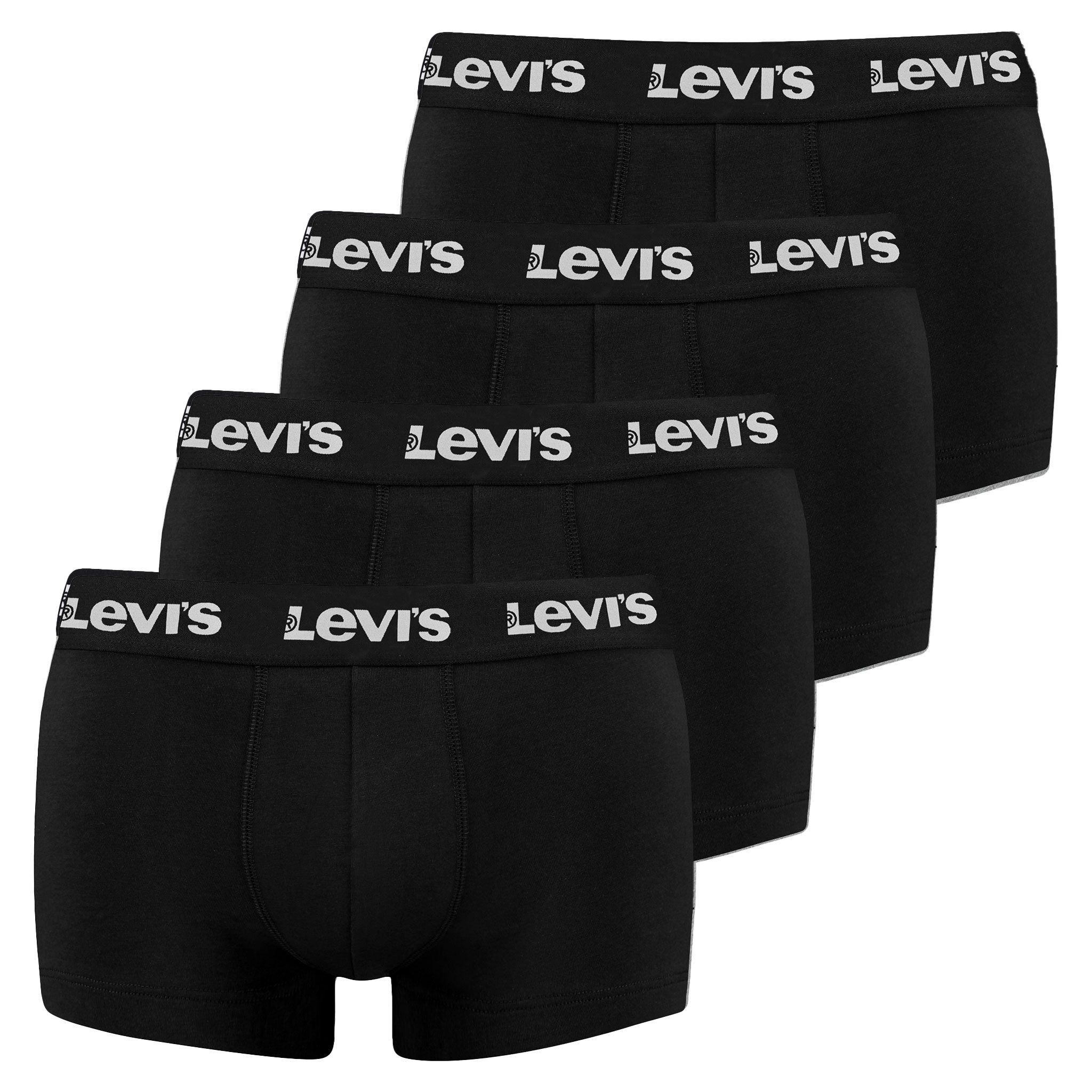 Levi's® Trunk 4er Pack Repeat Logo Trunks (4-St) mit umlaufendem Levi's-Schriftzug am Bund