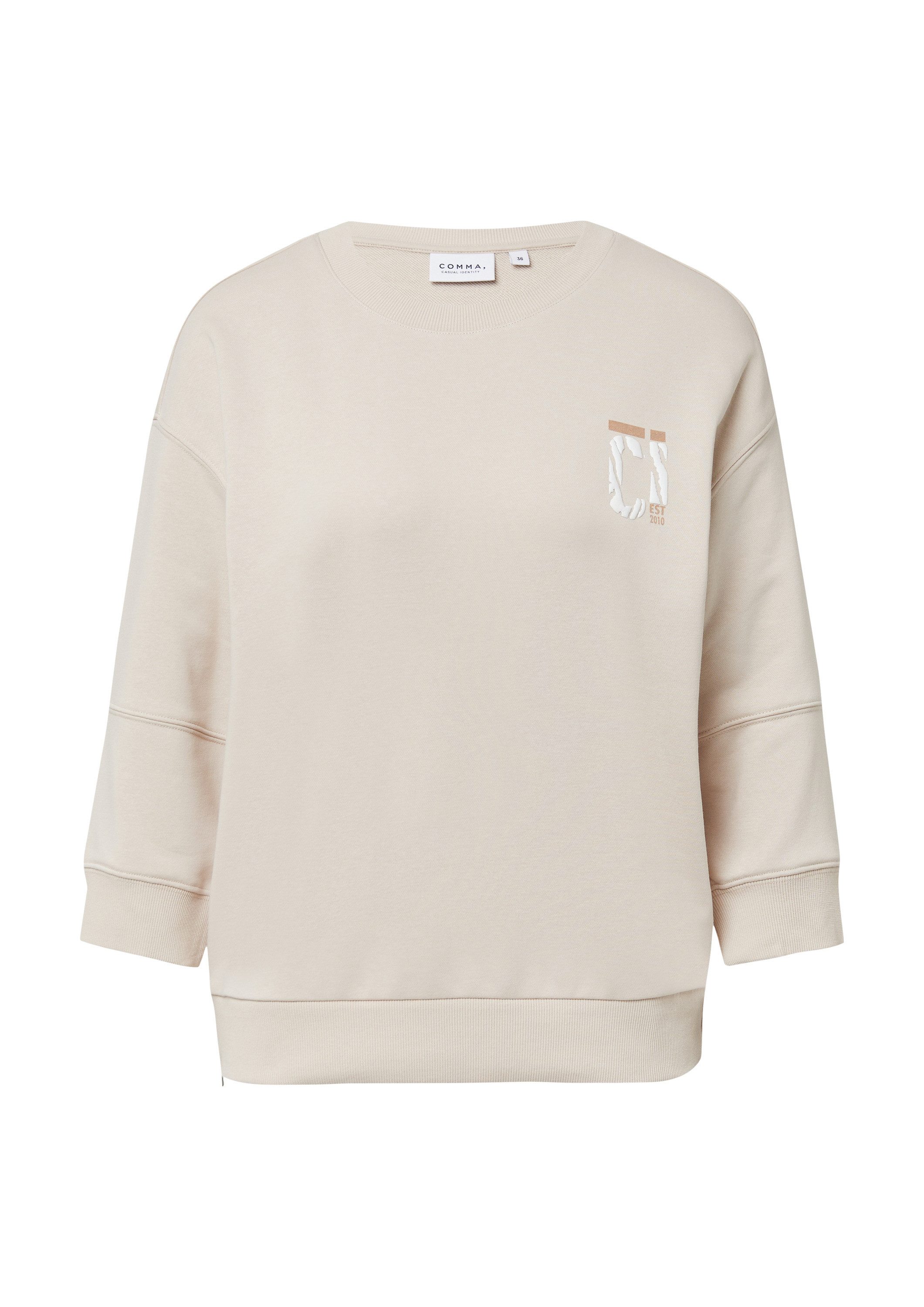 comma 3/4 Arm-Pullover Sweatshirt (1-tlg) günstig online kaufen