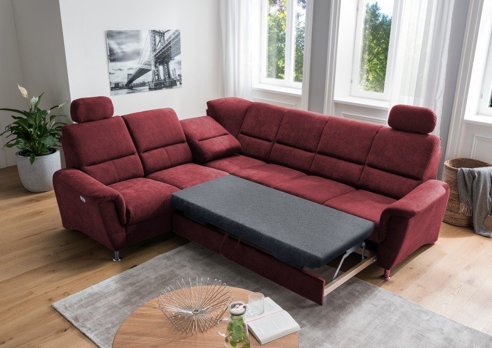 Myhomelando Ecksofa Paris, mit elektronischer Relaxfunktion, günstig online kaufen