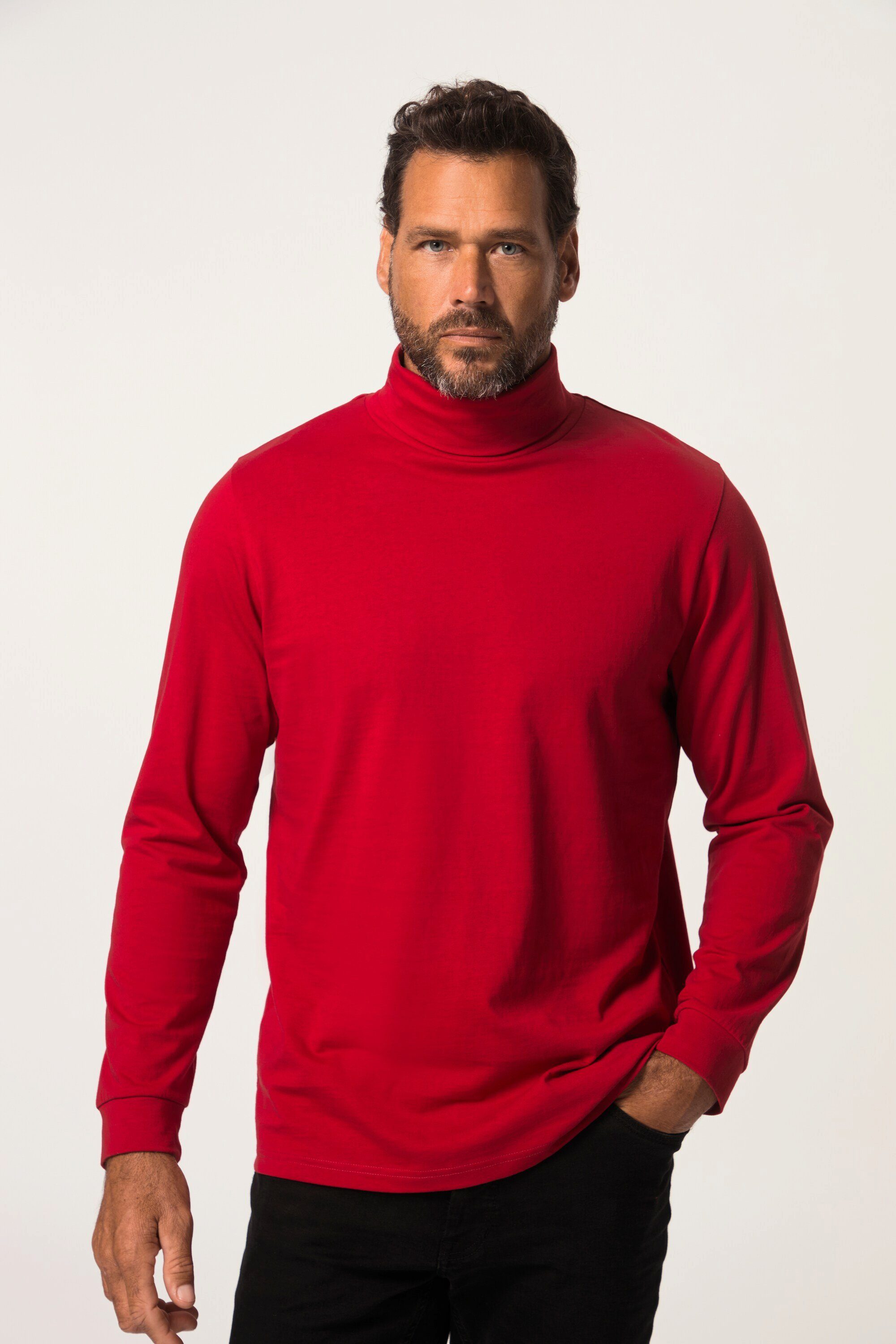 JP1880 T-Shirt JP1880 Rollkragen-Shirt Basic Jersey günstig online kaufen