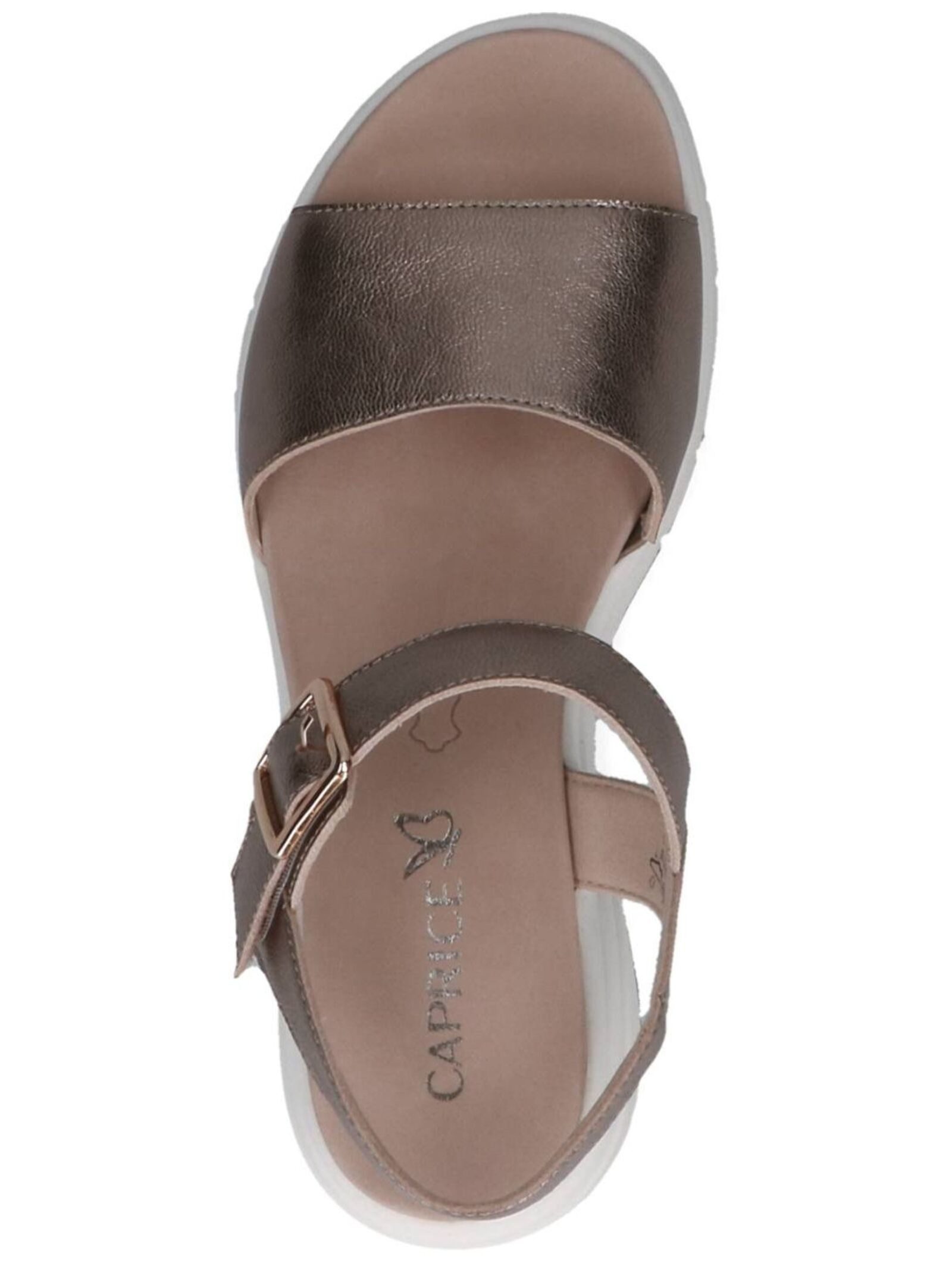 Caprice Sandalen Nappaleder . Keilsandalette